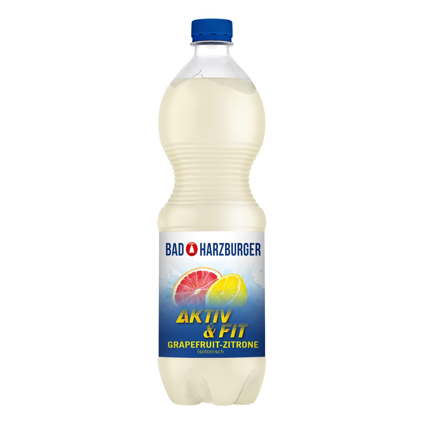 Bad Harzburger Aktiv & Fit Grapefruit-Zitrone (12 x 1,0L)