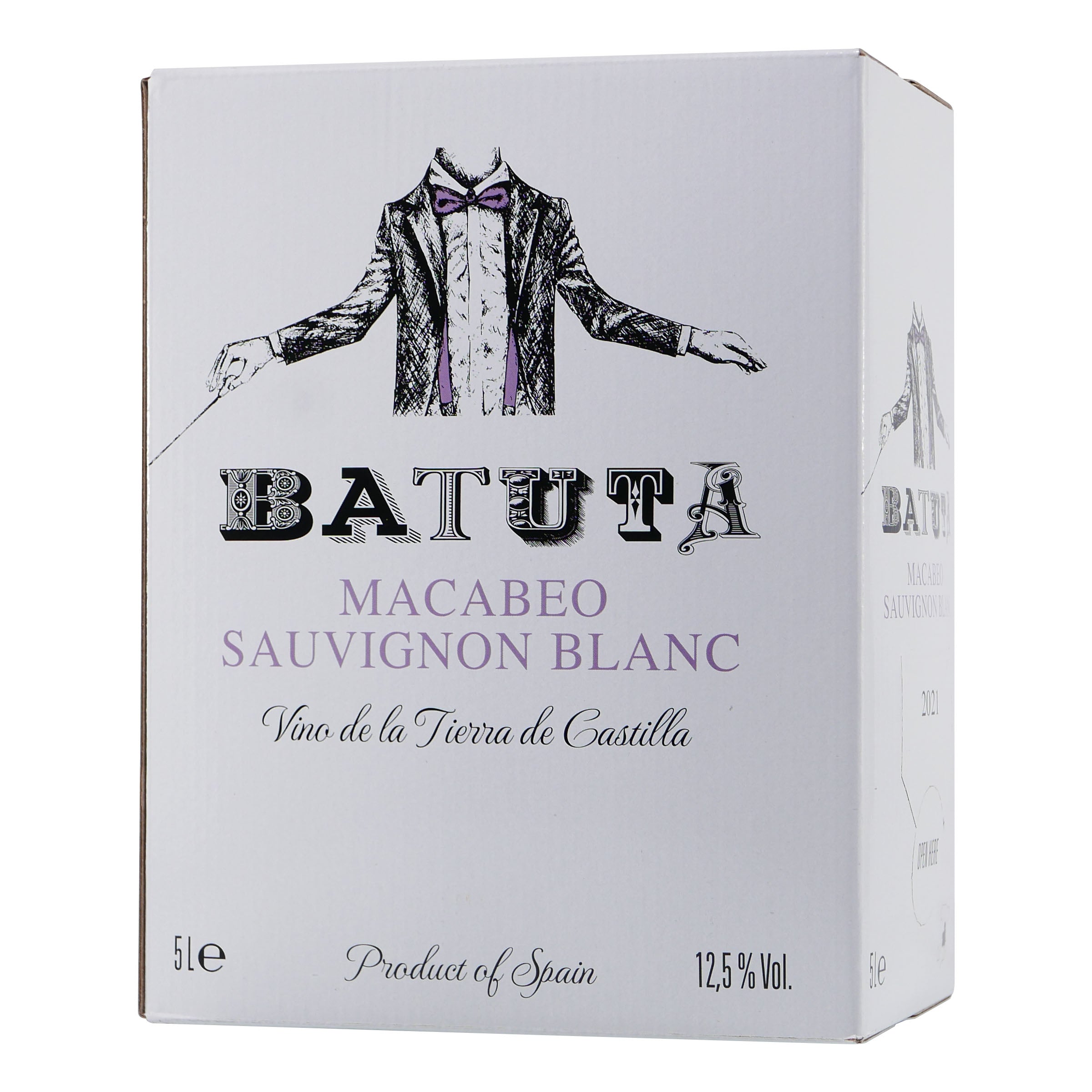 Batuta Macabeo & Sauvignon Blanc Weißwein 5L BIB