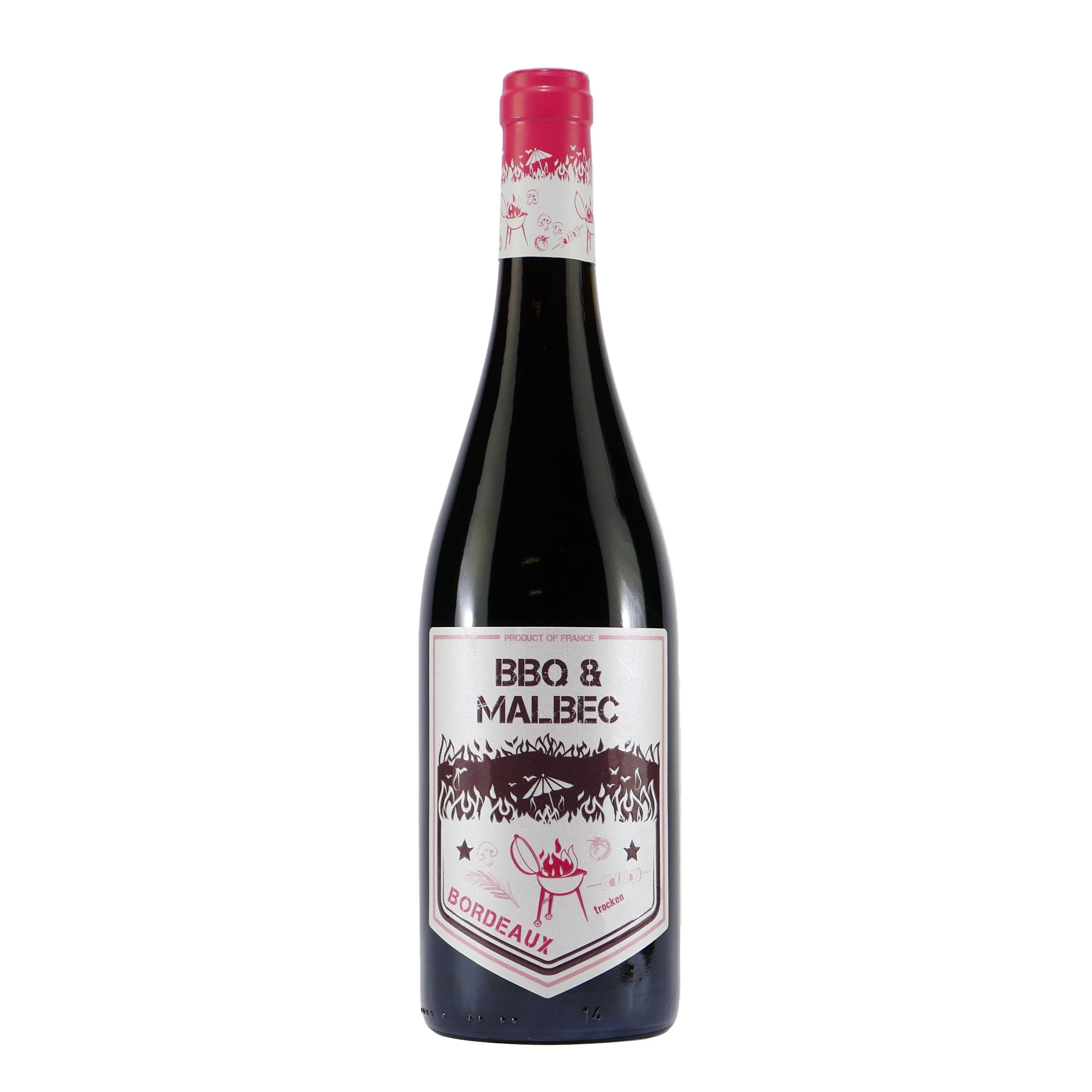 BBQ & Malbec Bordeaux AOP -trocken- Perfekte Kombination für Grillabende