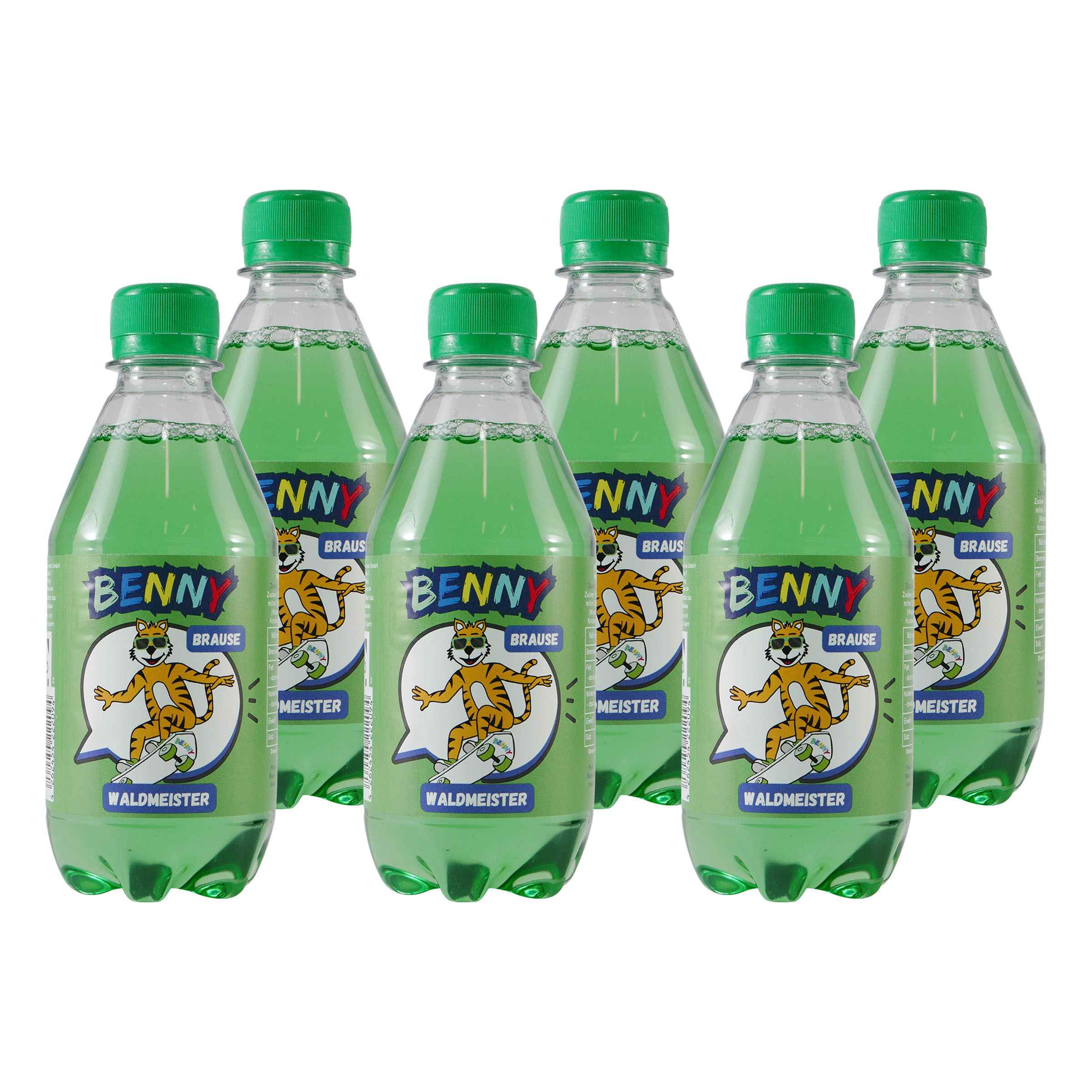 Benny Waldmeister Brause (6 x 0,33L) EINWEG