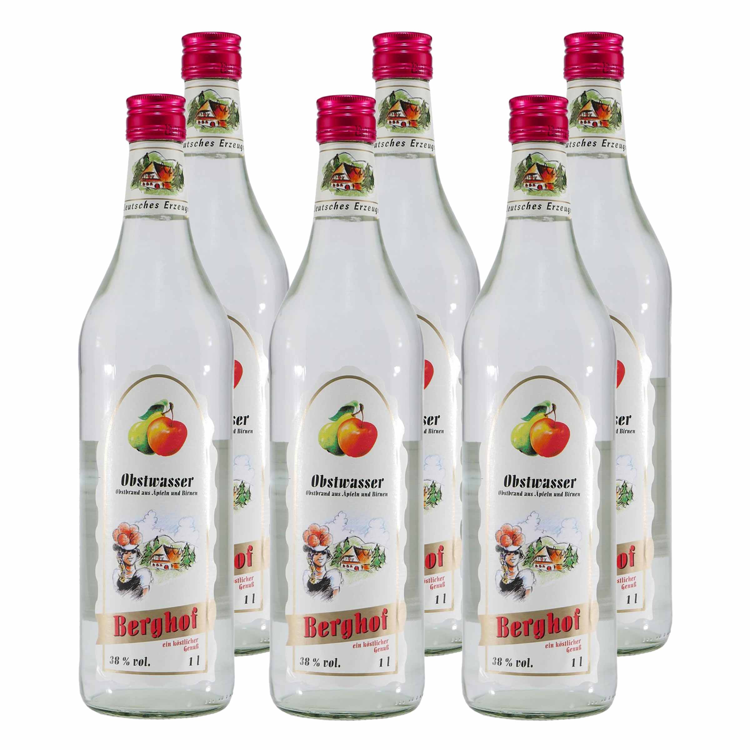 Berghof Obstwasser (6 x 1,0L)