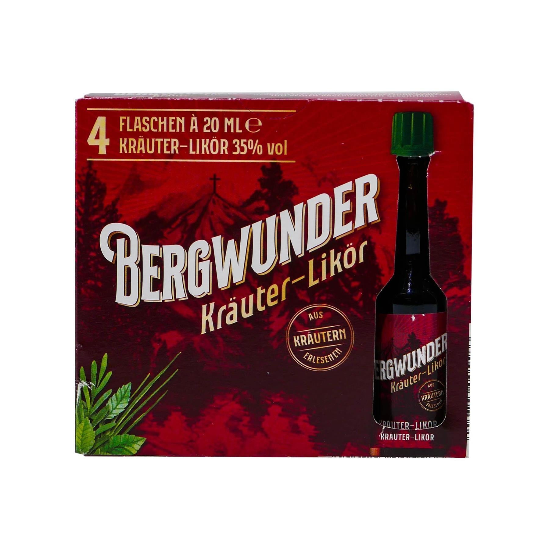 Bergwunder Kräuter-Likör (80x 0,02L)