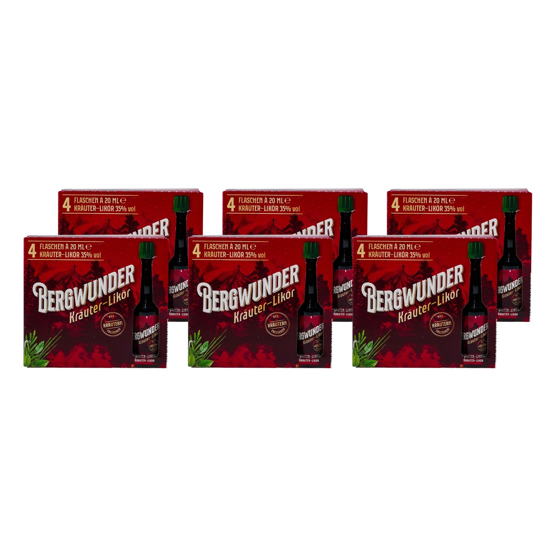 Bergwunder Kräuter-Likör (80x 0,02L)