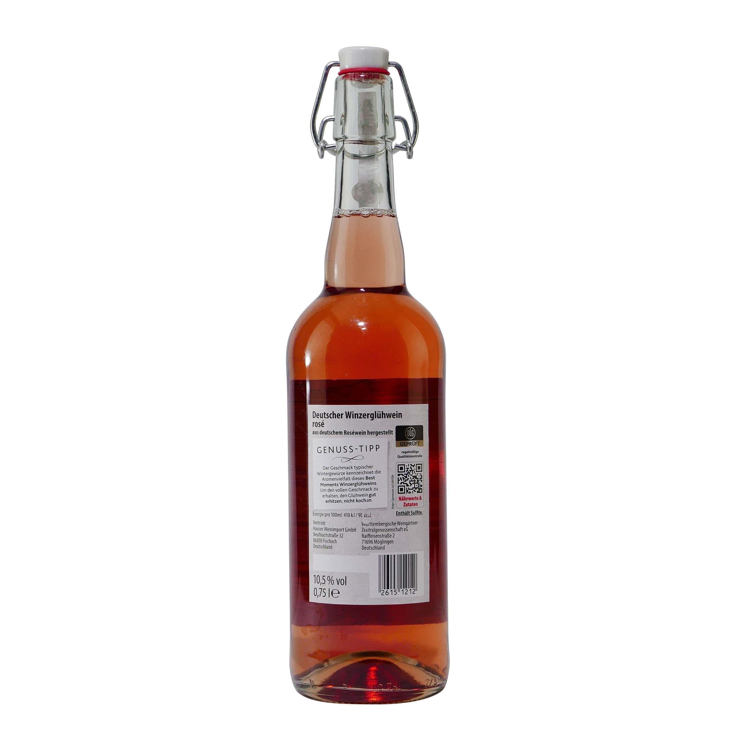 Best Moments Winzer-Glühwein Rosé