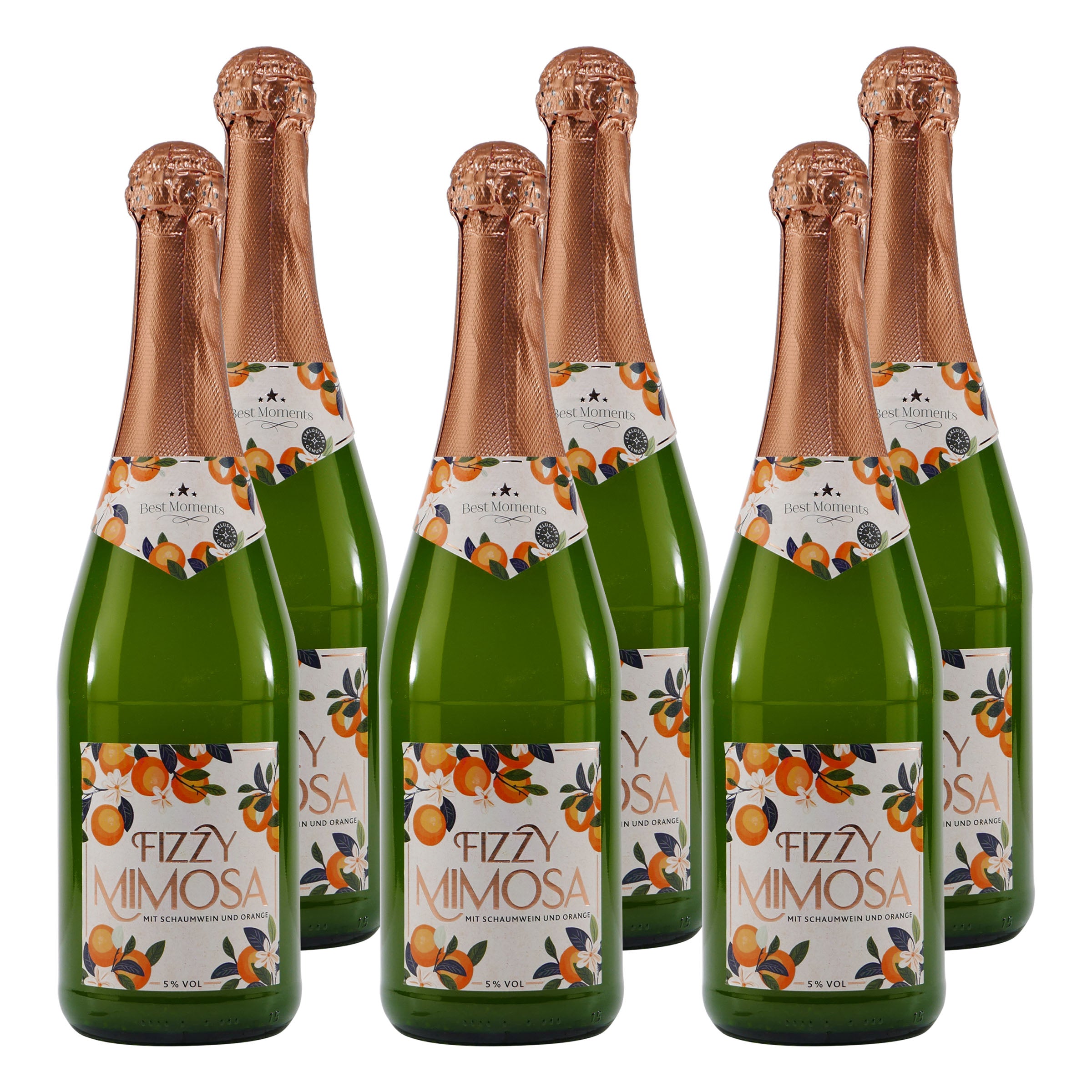 Best Moments Fizzy Mimosa Cocktail (6 x 0,75L)