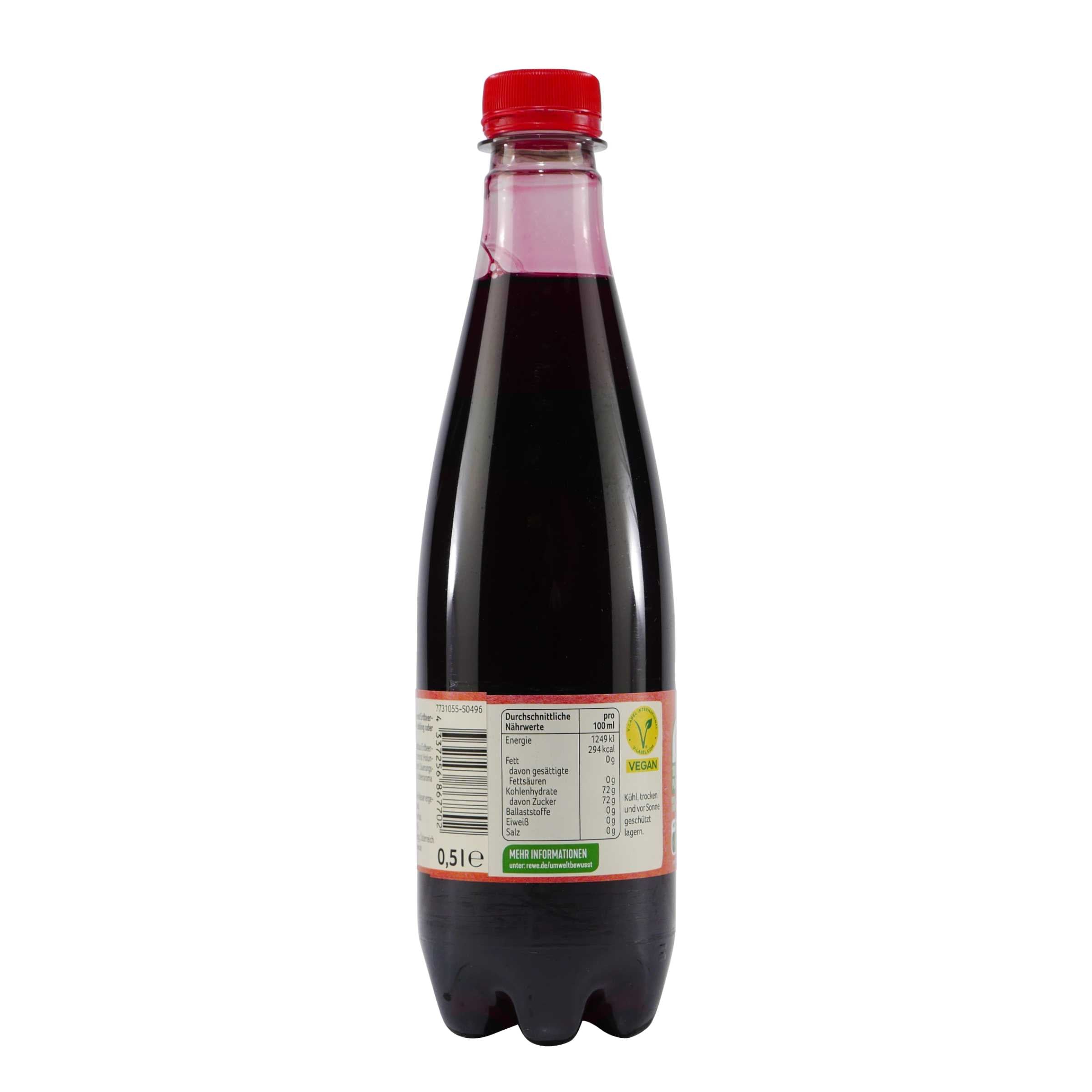 Beste Wahl Erdbeere Getränkesirup (6 x 0,5L)