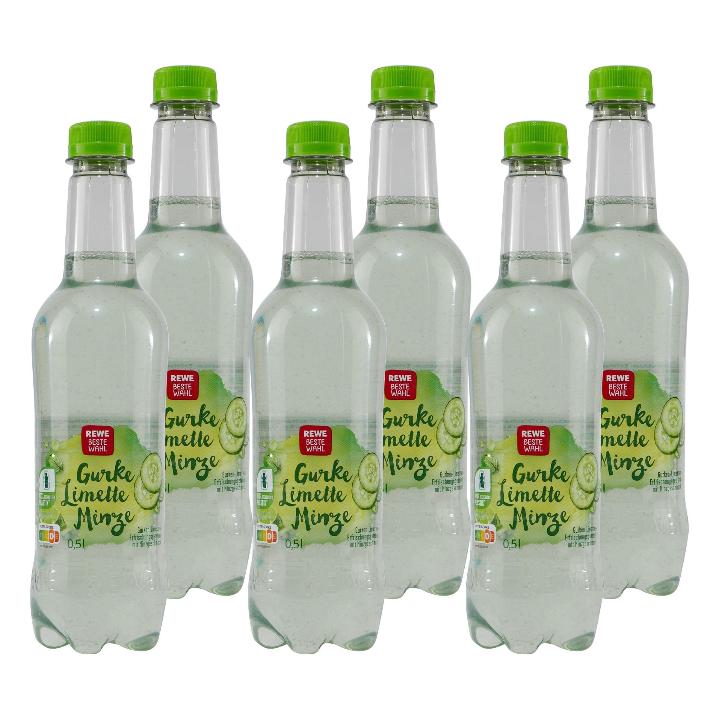 Beste Wahl Gurke-Limette-Minze Getränk (18 x 0,5L)