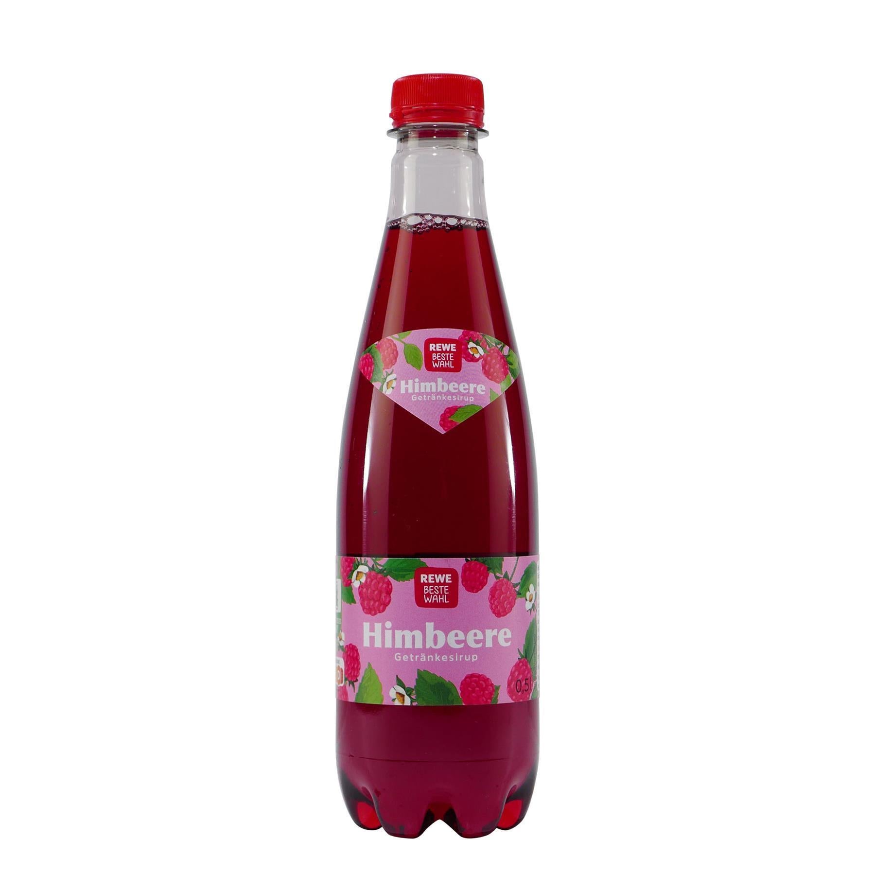 Beste Wahl Himbeer Getränkesirup (18 x 0,5L)