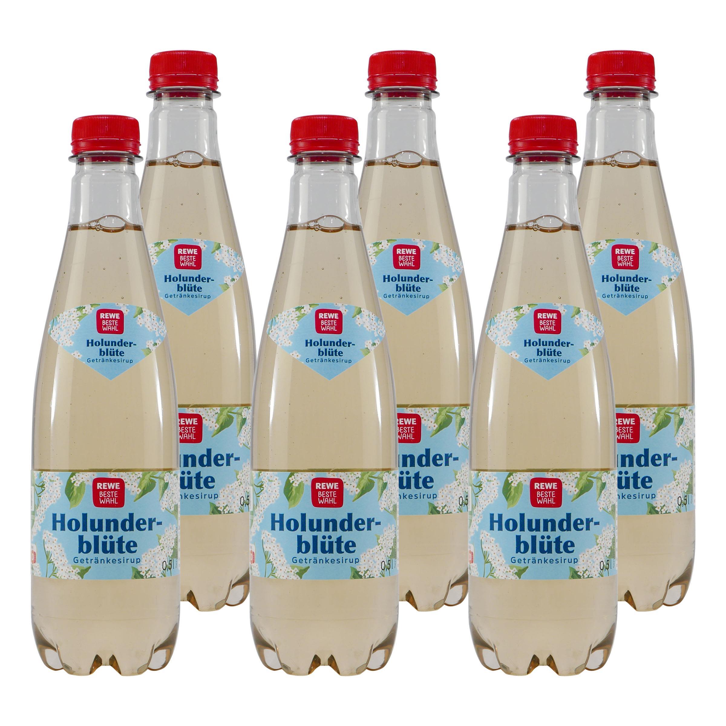 Beste Wahl Holunderblüte Getränkesirup (6 x 0,5L)