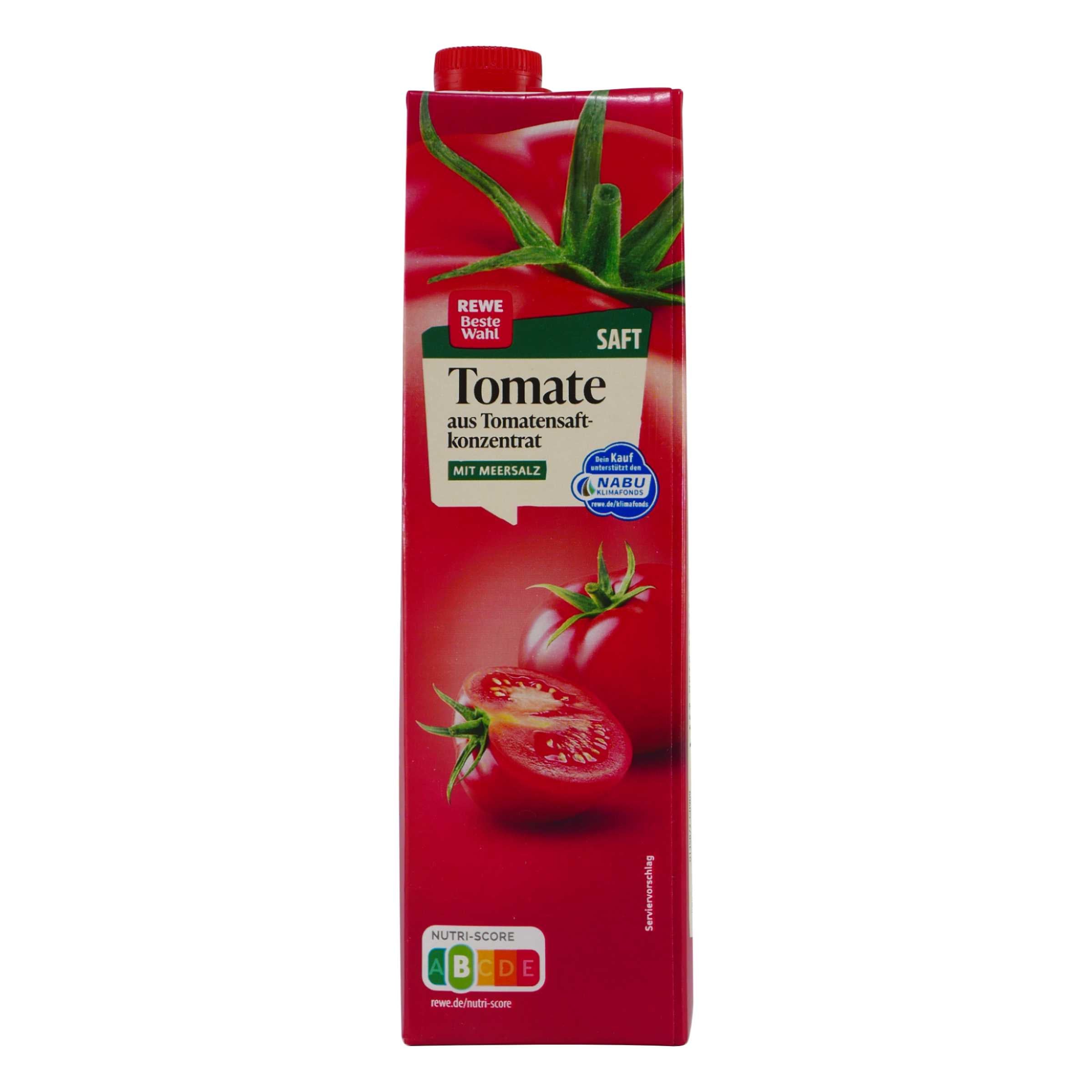 Beste Wahl Tomatensaft (6 x 1,0L)