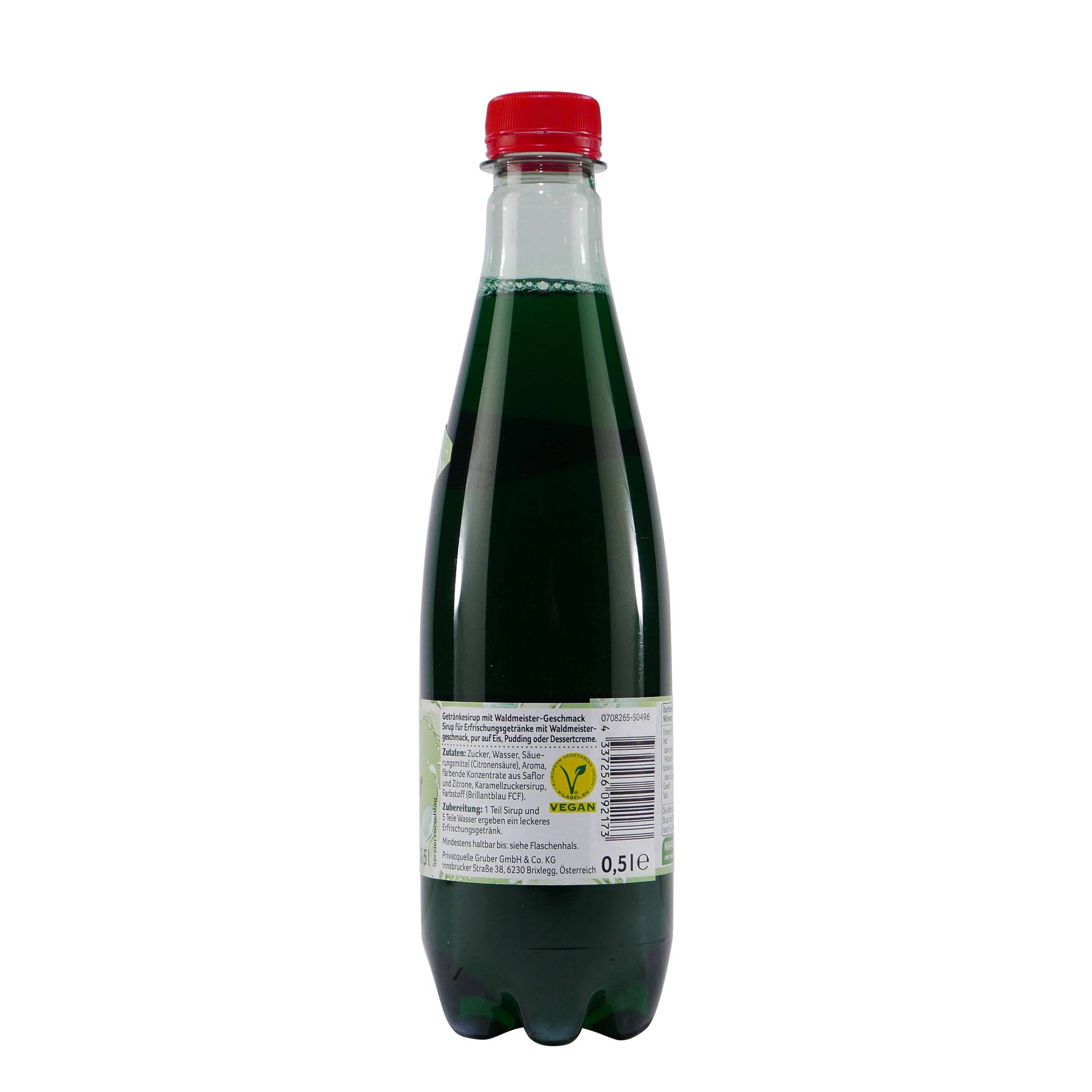 Beste Wahl Waldmeister Getränkesirup (6 x 0,5L)