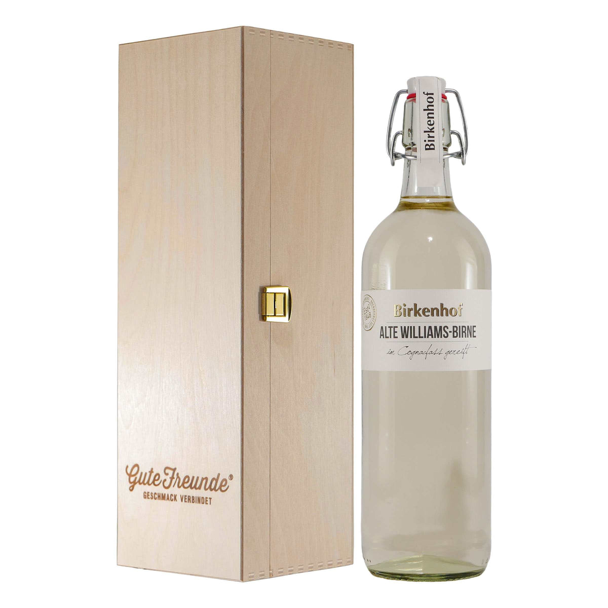 Birkenhof Alte Williams-Birne mit Geschenk-Holzkiste