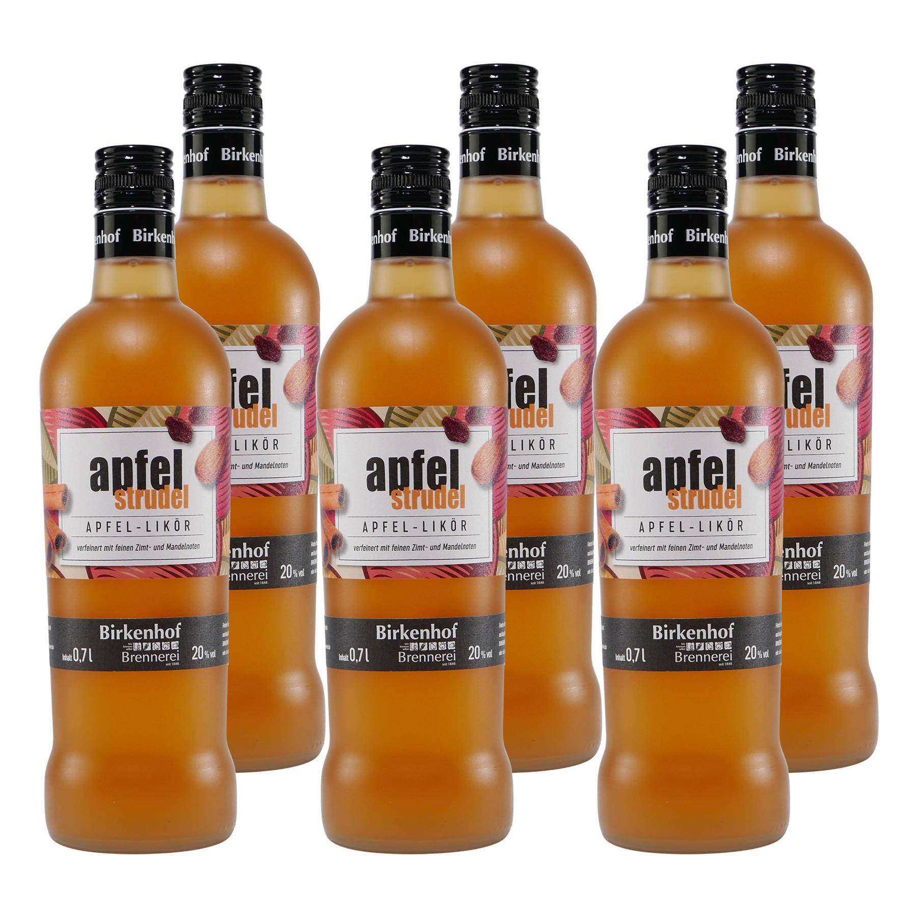 Birkenhof Apfelstrudel Likör (6 x 0,7L)