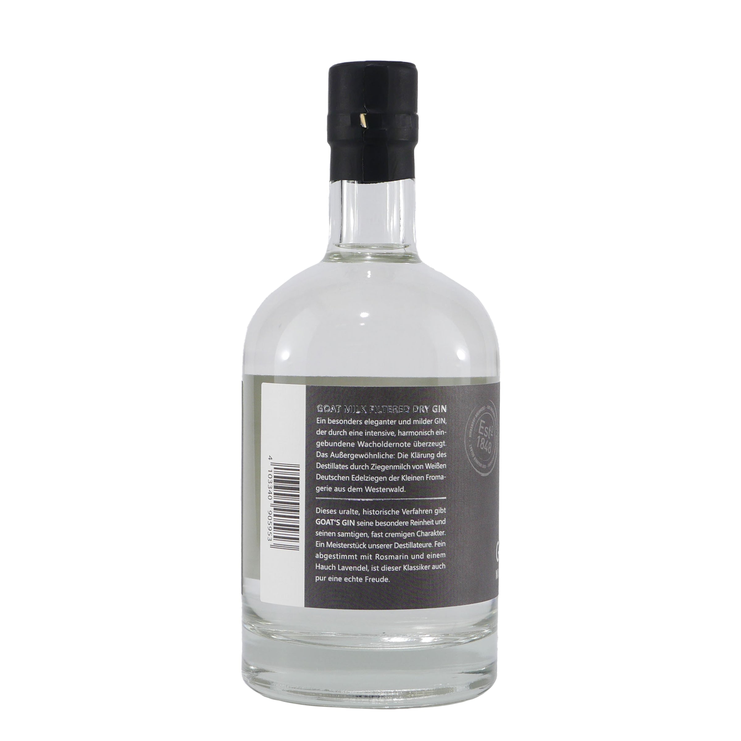 Birkenhof Goat´s Dry Gin mit Geschenk-Holzkiste