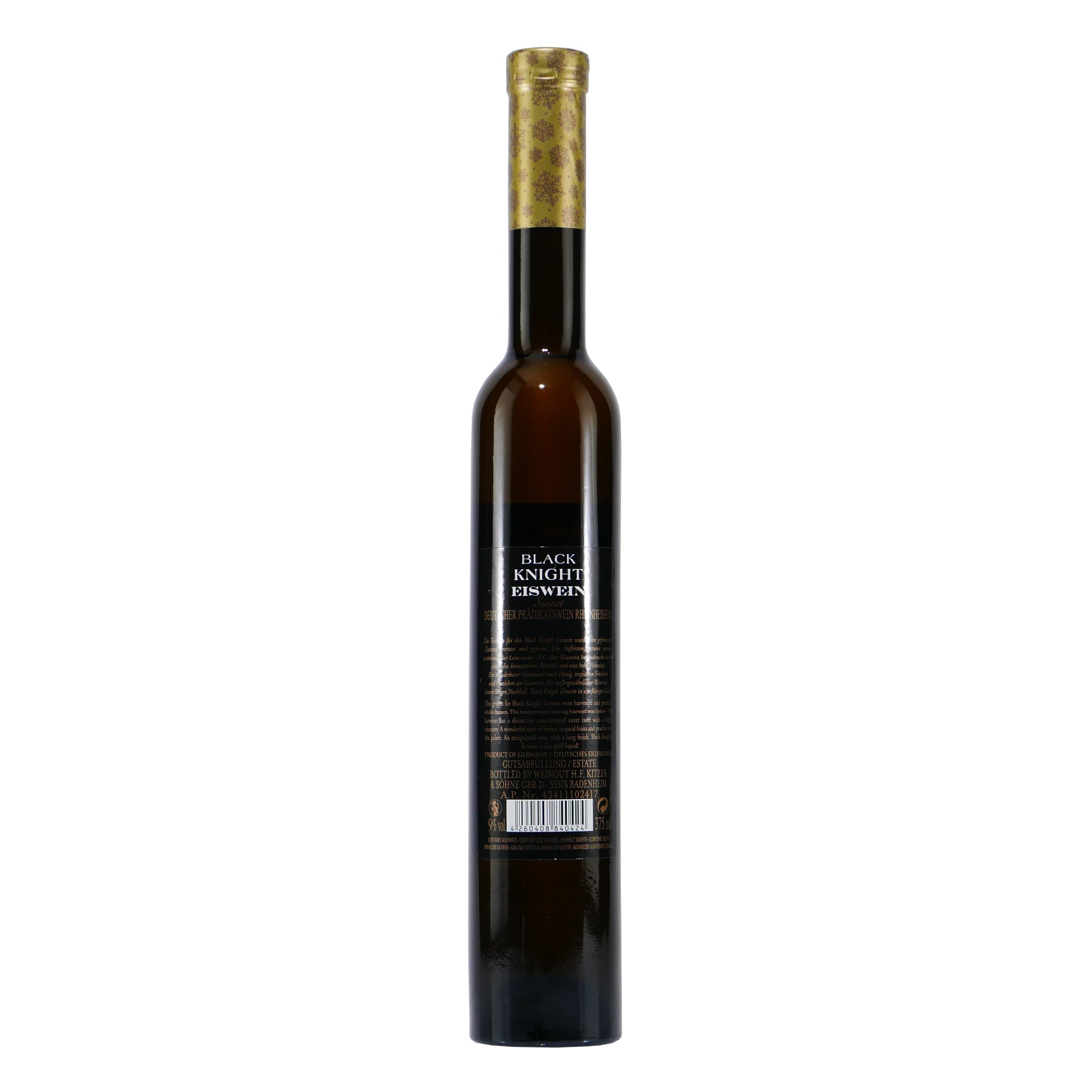 BLACK KNIGHT ICEWINE mit Geschenk-Holzkiste