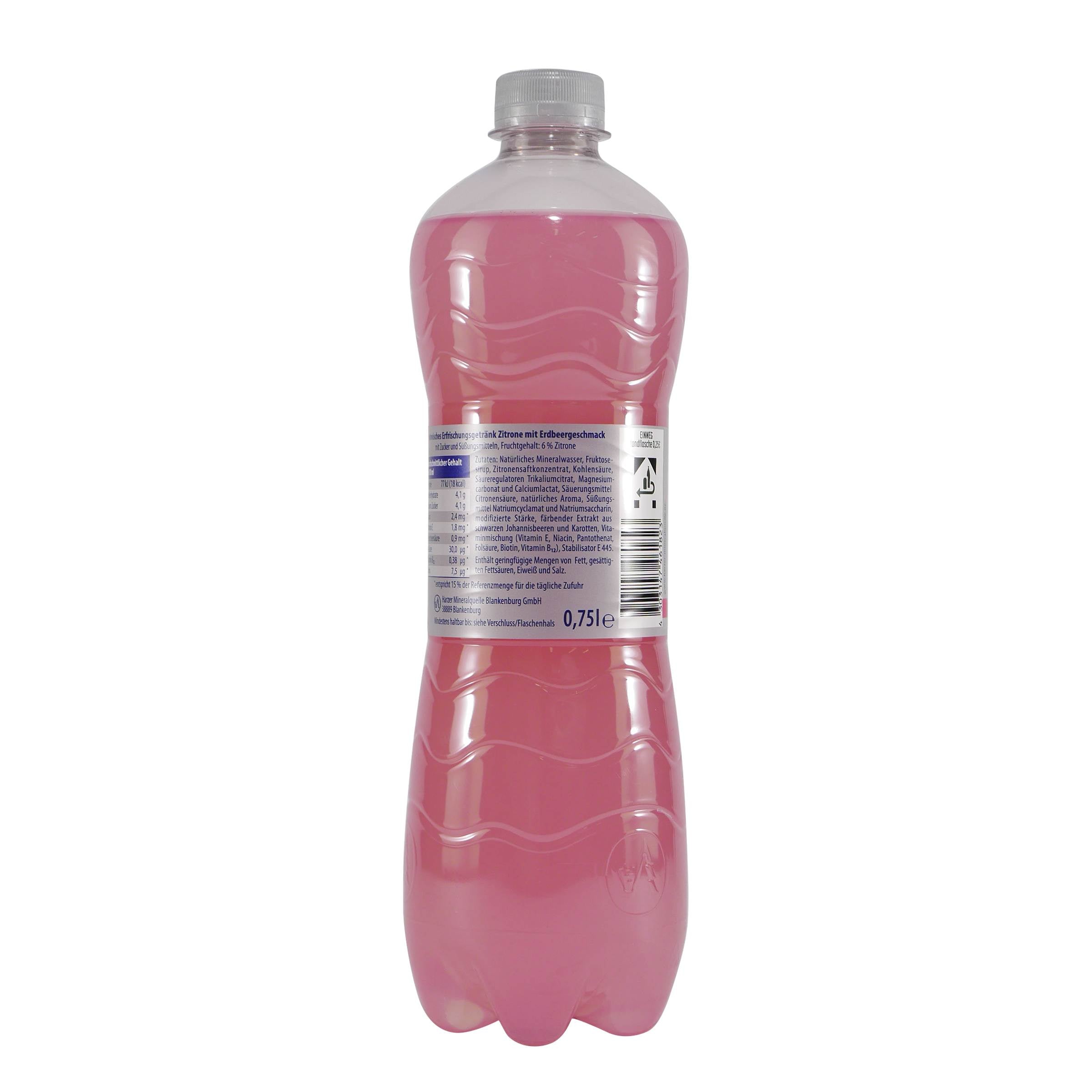 Blankenburger ISO Sport Zitrone-Erdbeer (6 x 0,75L) EINWEG