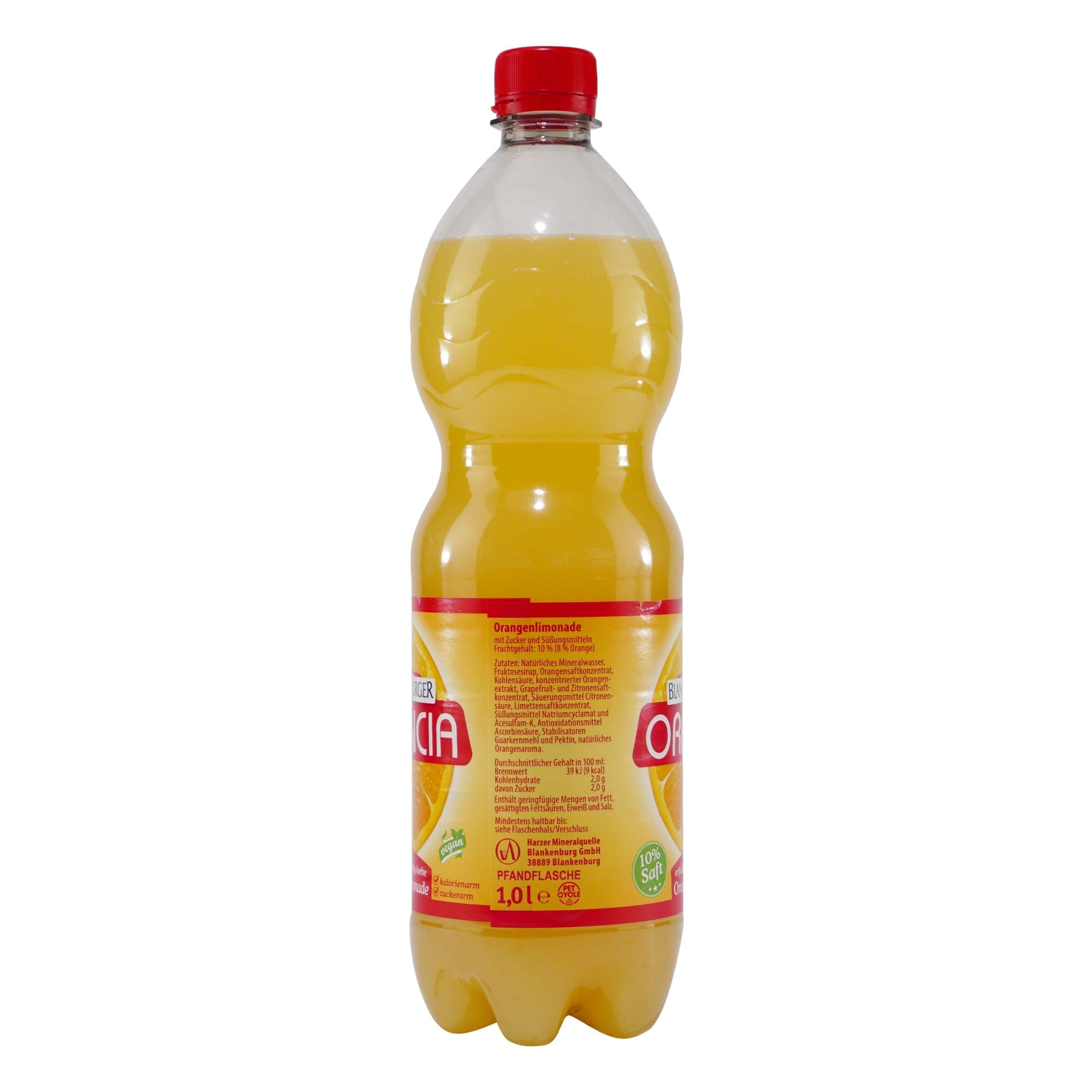 Blankenburger Orancia Orangenlimonade (12 x 1,0L)