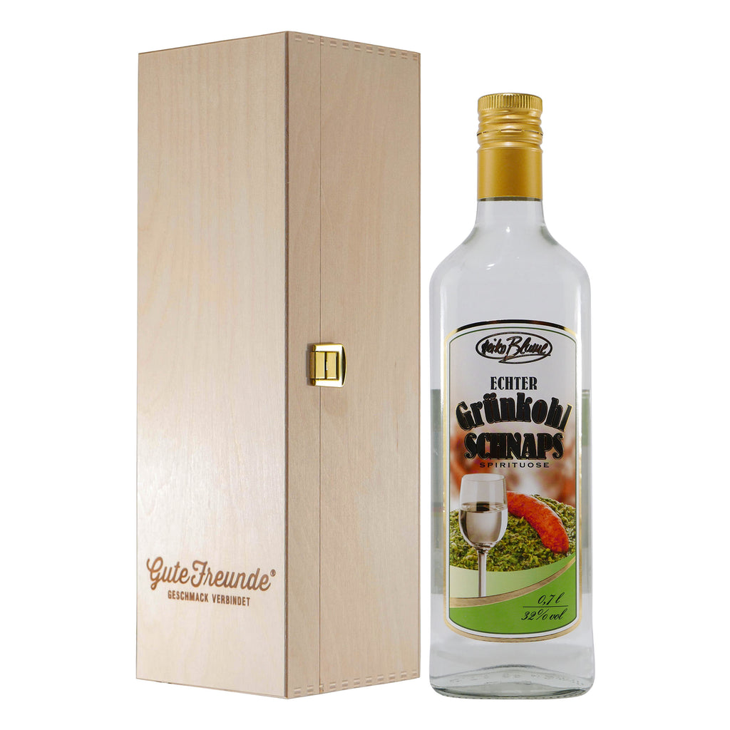 Schnaps Blume Echter Grünkohl Schnaps - Würzige Spirituose mit einzigartigem ...