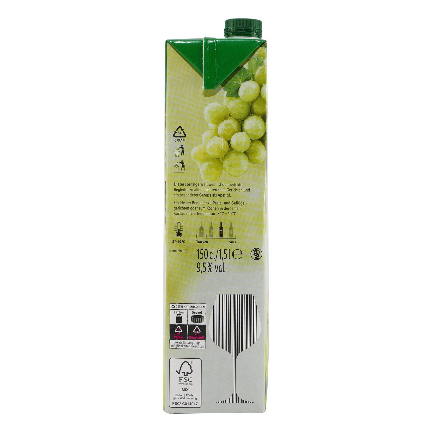 Bodegas Isidro Weisswein -lieblich- (6 x 1,5L)