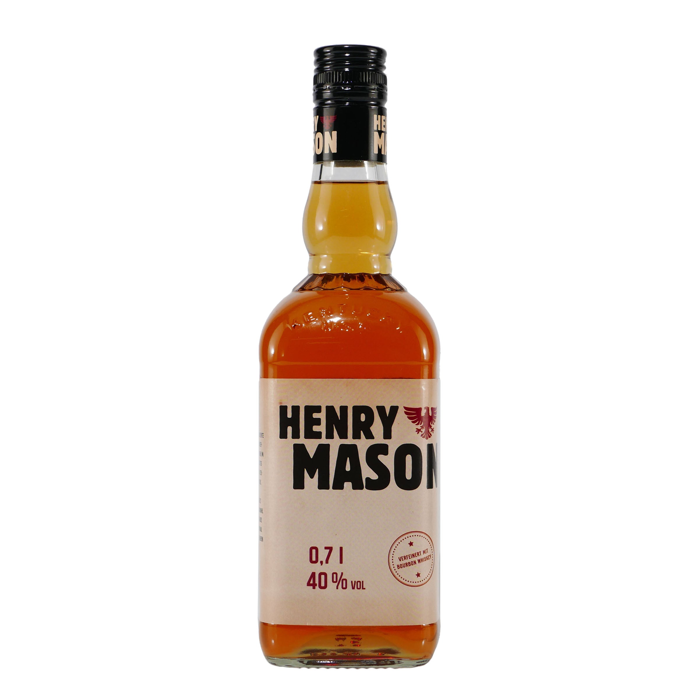 Boente Henry Mason Whiskylikör mit Geschenk-HK