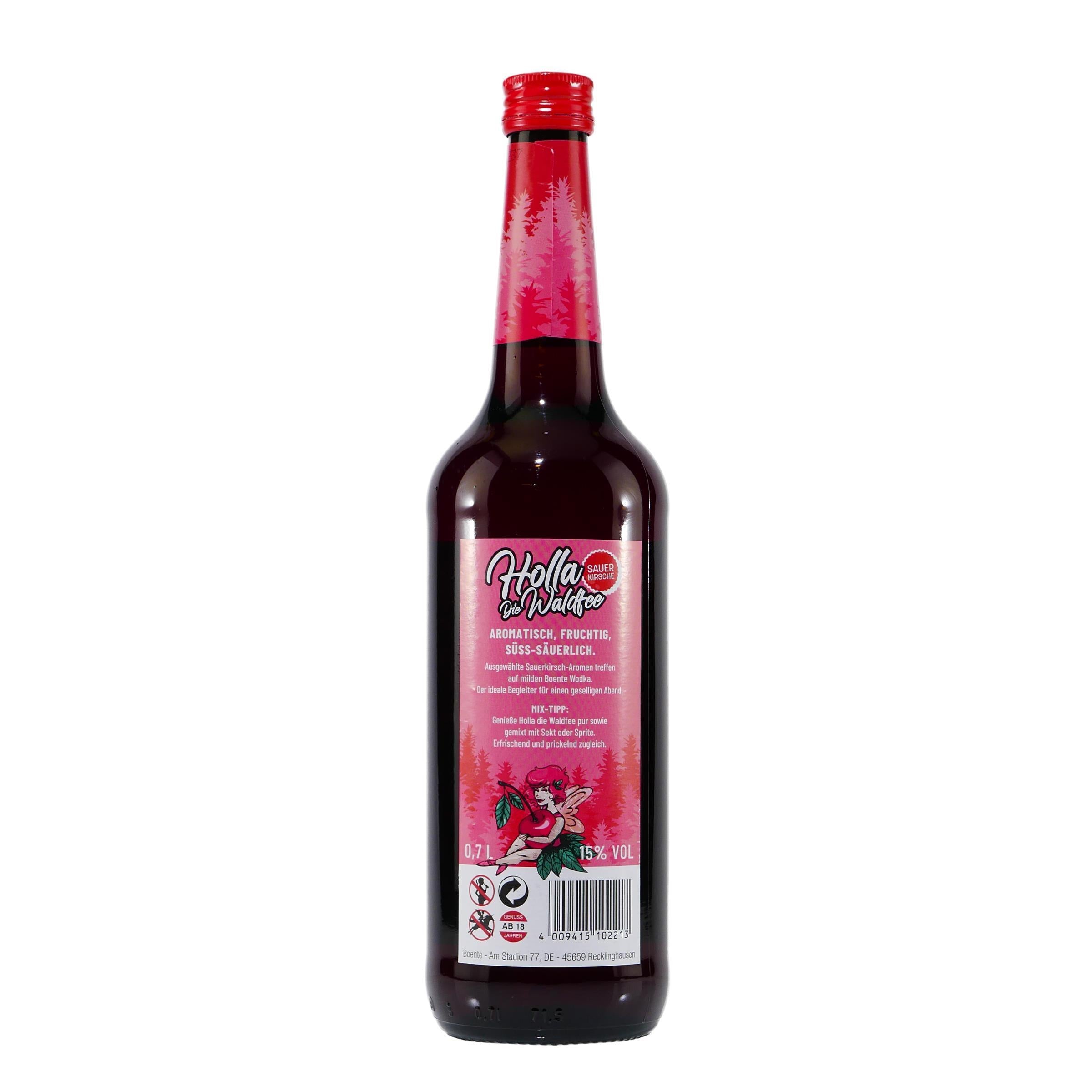 Boente Holla die Waldfee Sauerkirschlikör (6 x 0,7L)