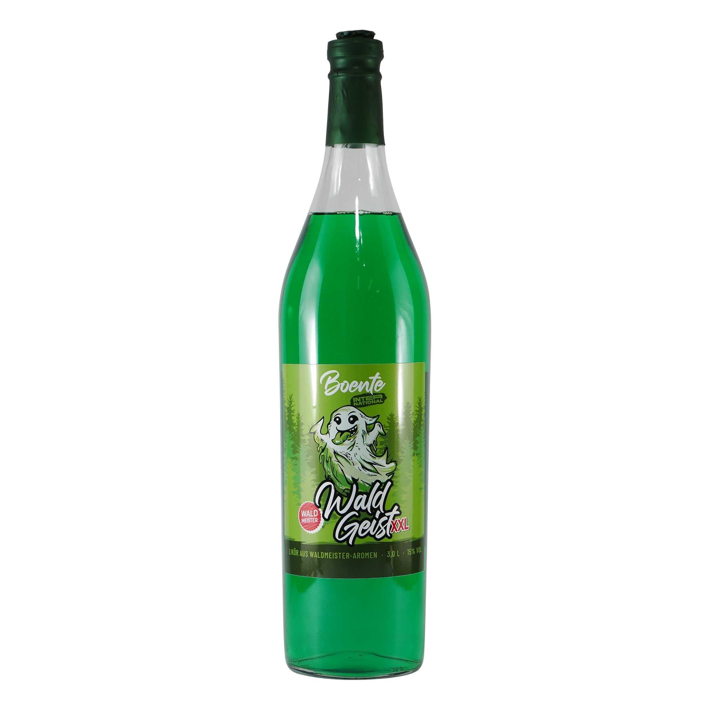 Boente Holla die Waldgeist Waldmeisterlikör XXL 3,0L