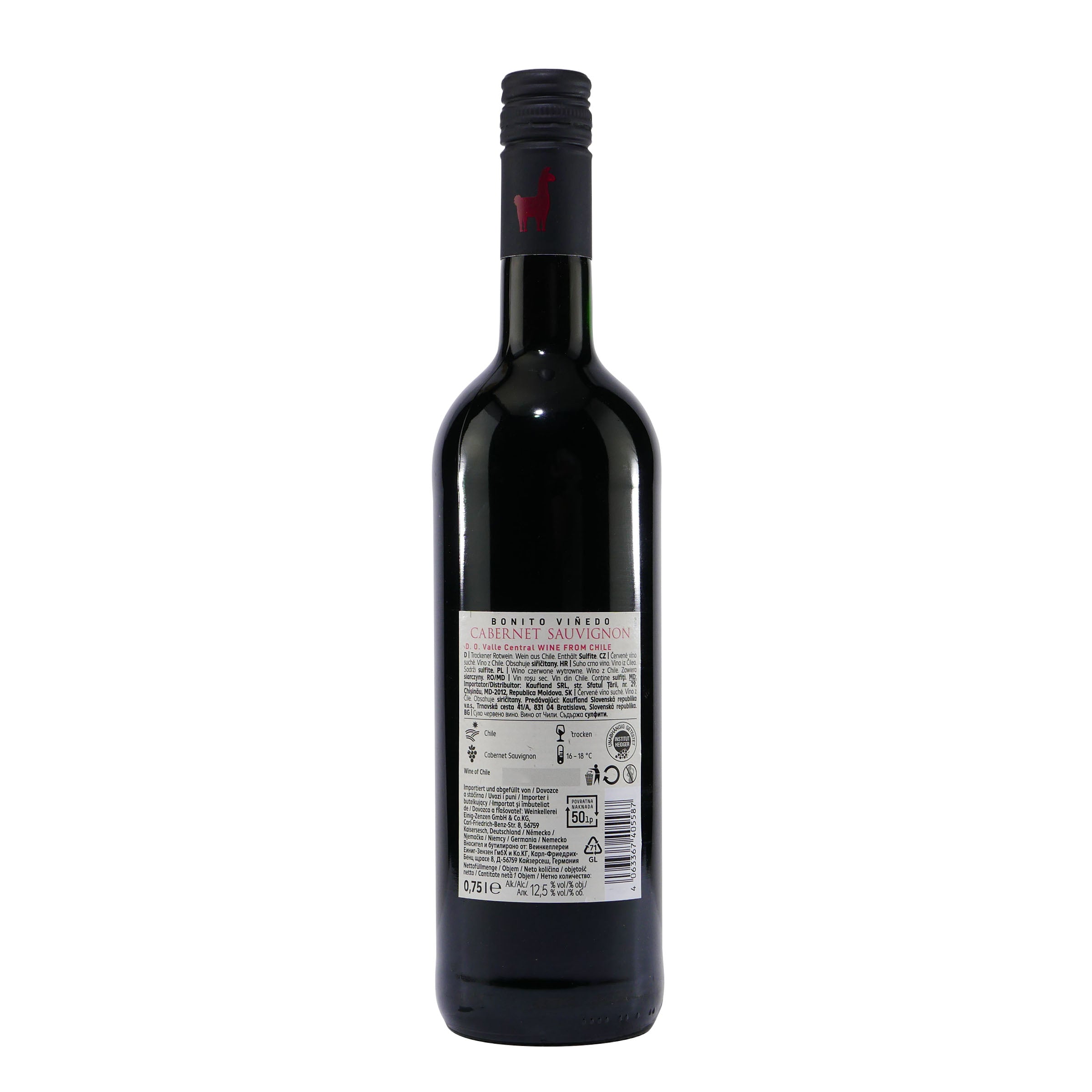 Bonito Viñedo Cabernet Sauvignon -trocken- (6 x 0,75L)