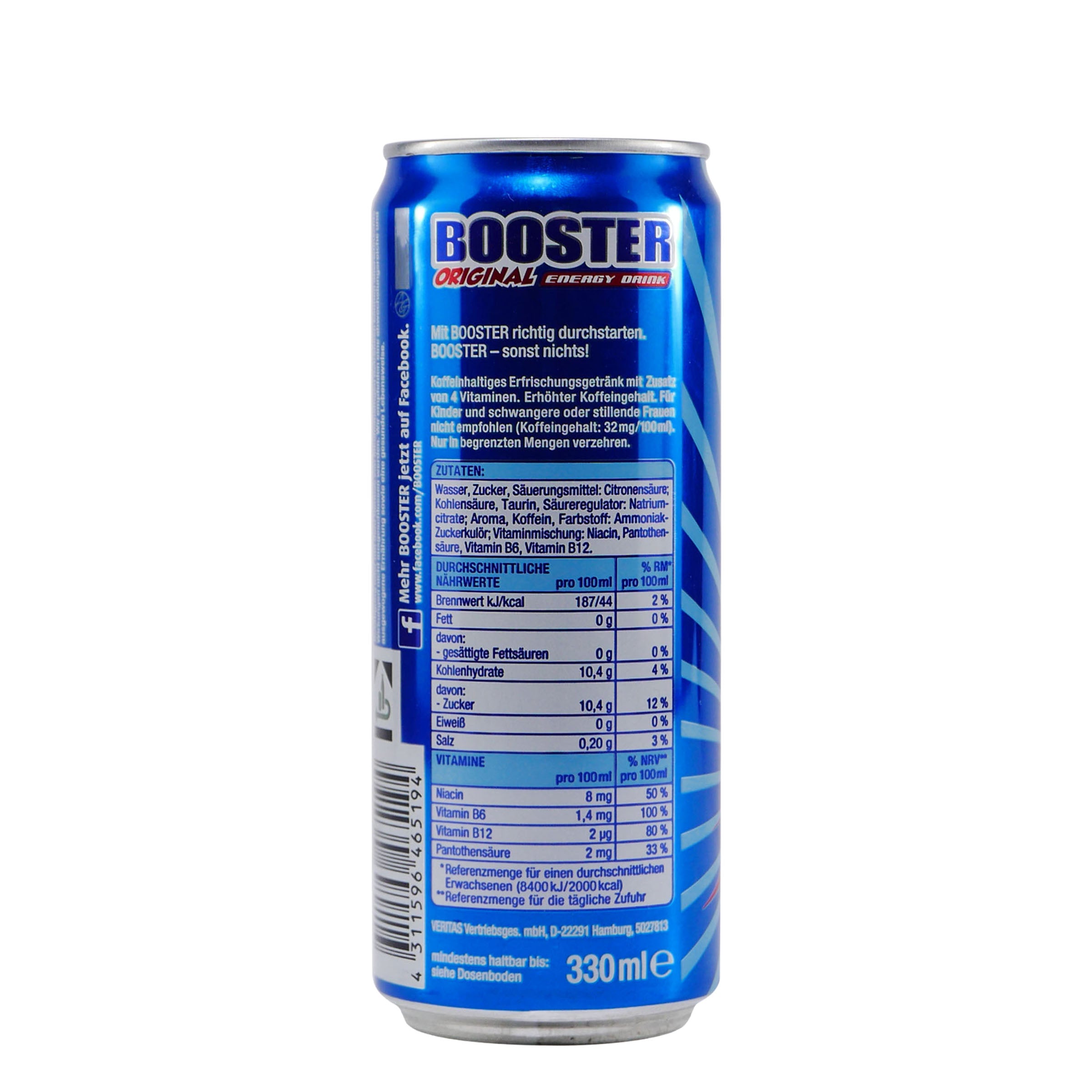 Booster Energy Drink (24 x 0,33L)