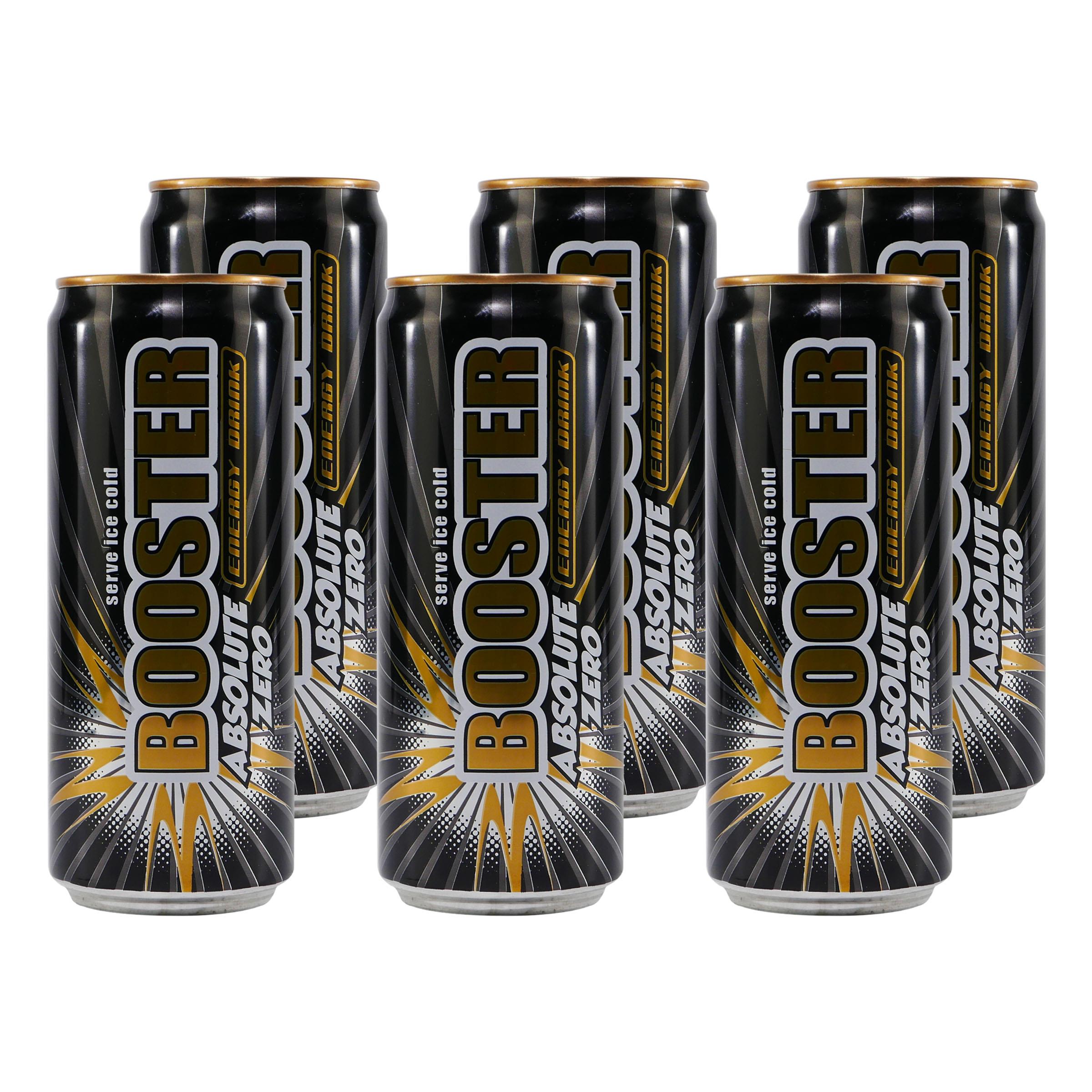 Booster Energy Drink Zero 0,33L - Zuckerfreier Energieschub für mehr Power