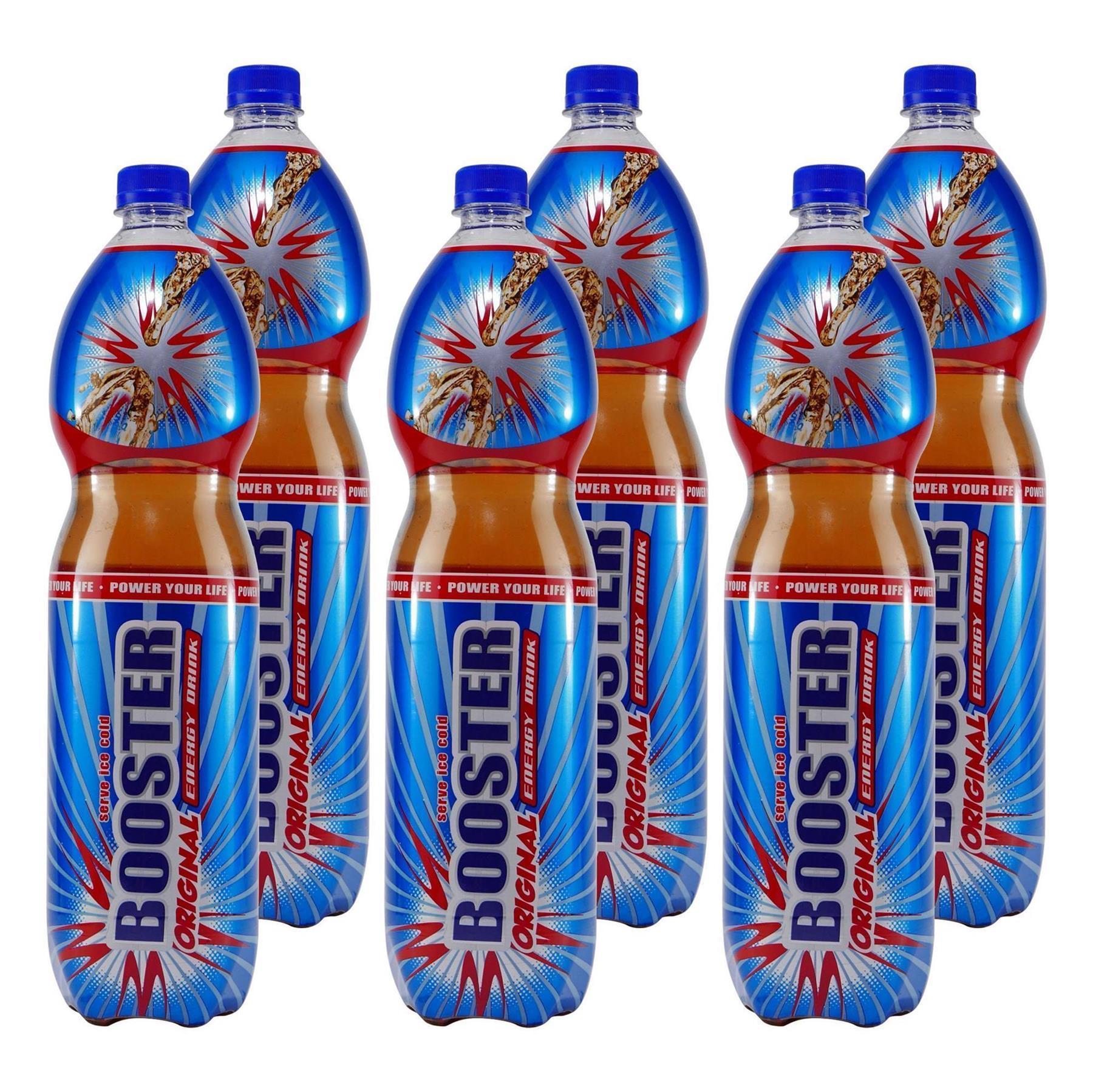 Booster Energy Drink 1,5L - Erfrischender Energieschub für jeden Moment
