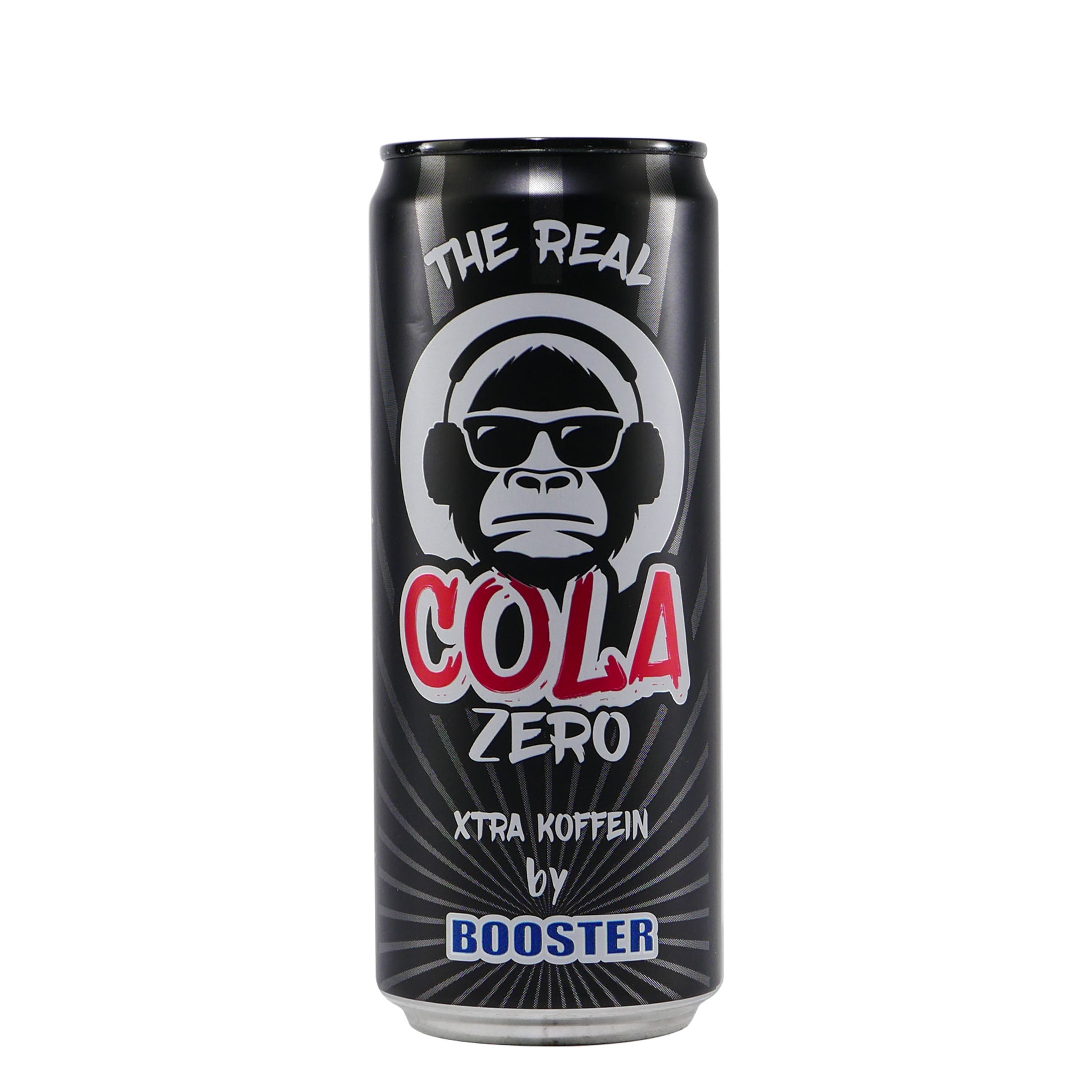 Booster The Real Cola Zero Extra Koffein (24 x 0,33L)