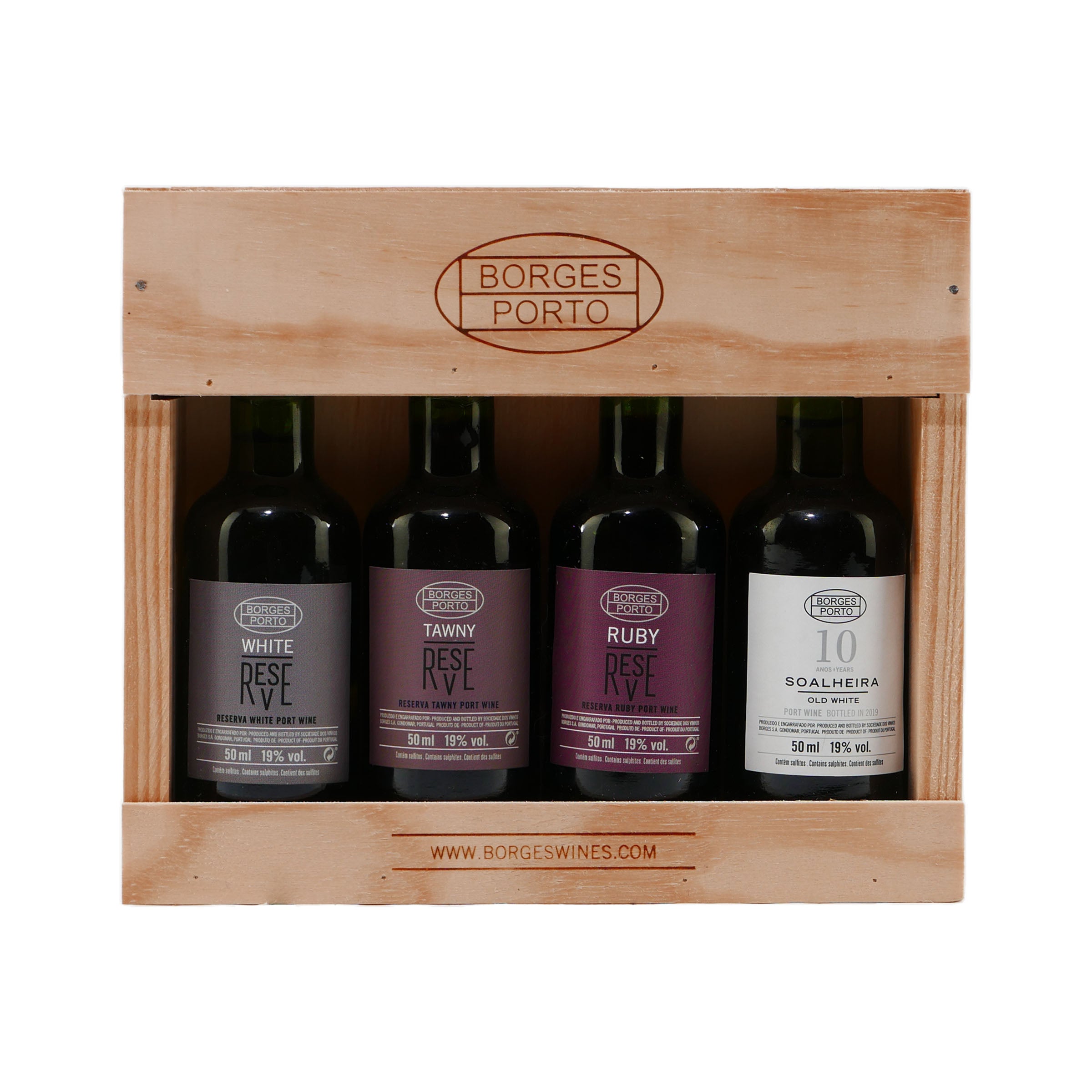 Borges Porto Portwein Tasting-Set (4 x 0,05L)