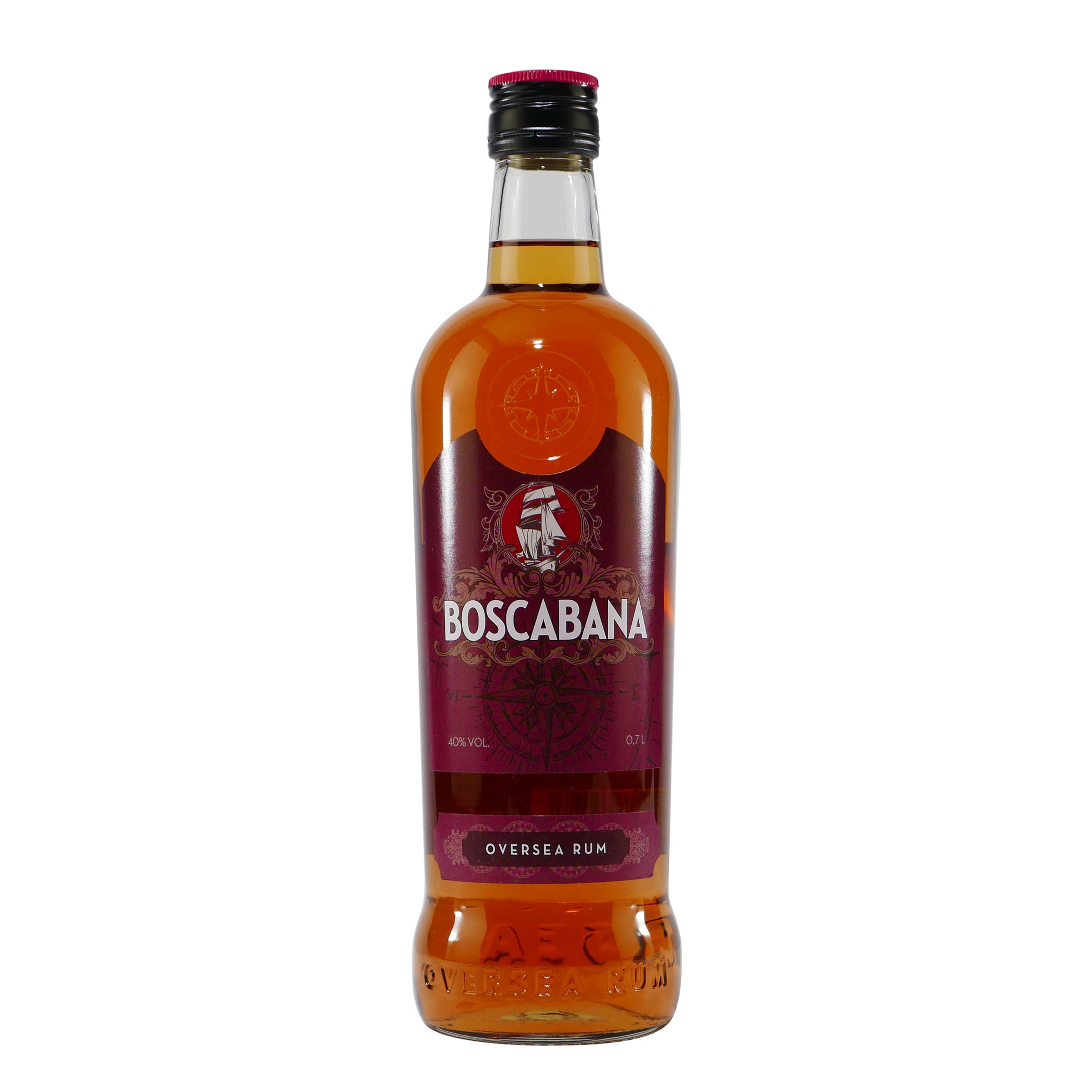 Boscabana Oversea Rum mit Geschenk-Holzkiste