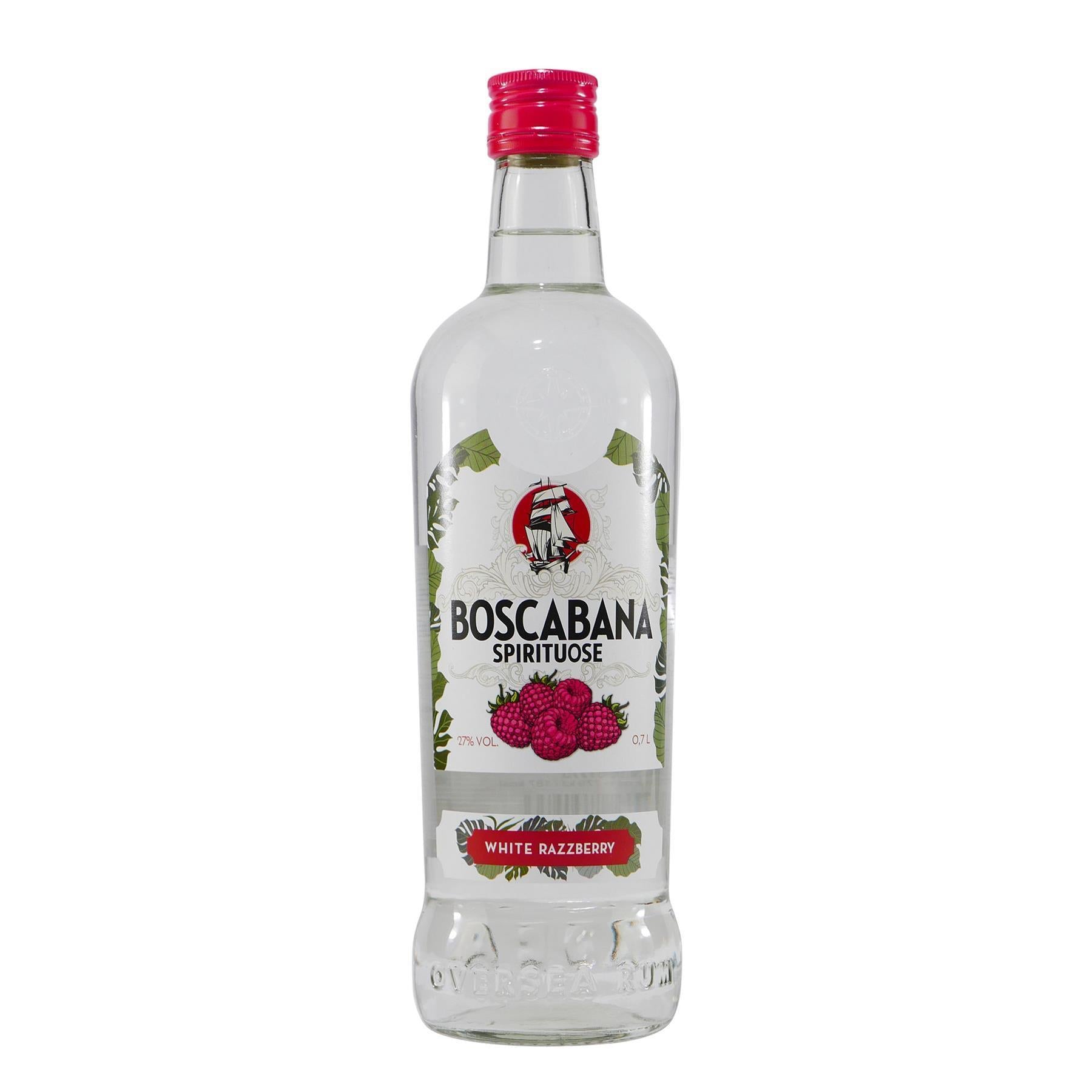 Boscabana White Razzberry Spirituose (6 x 0,7L)