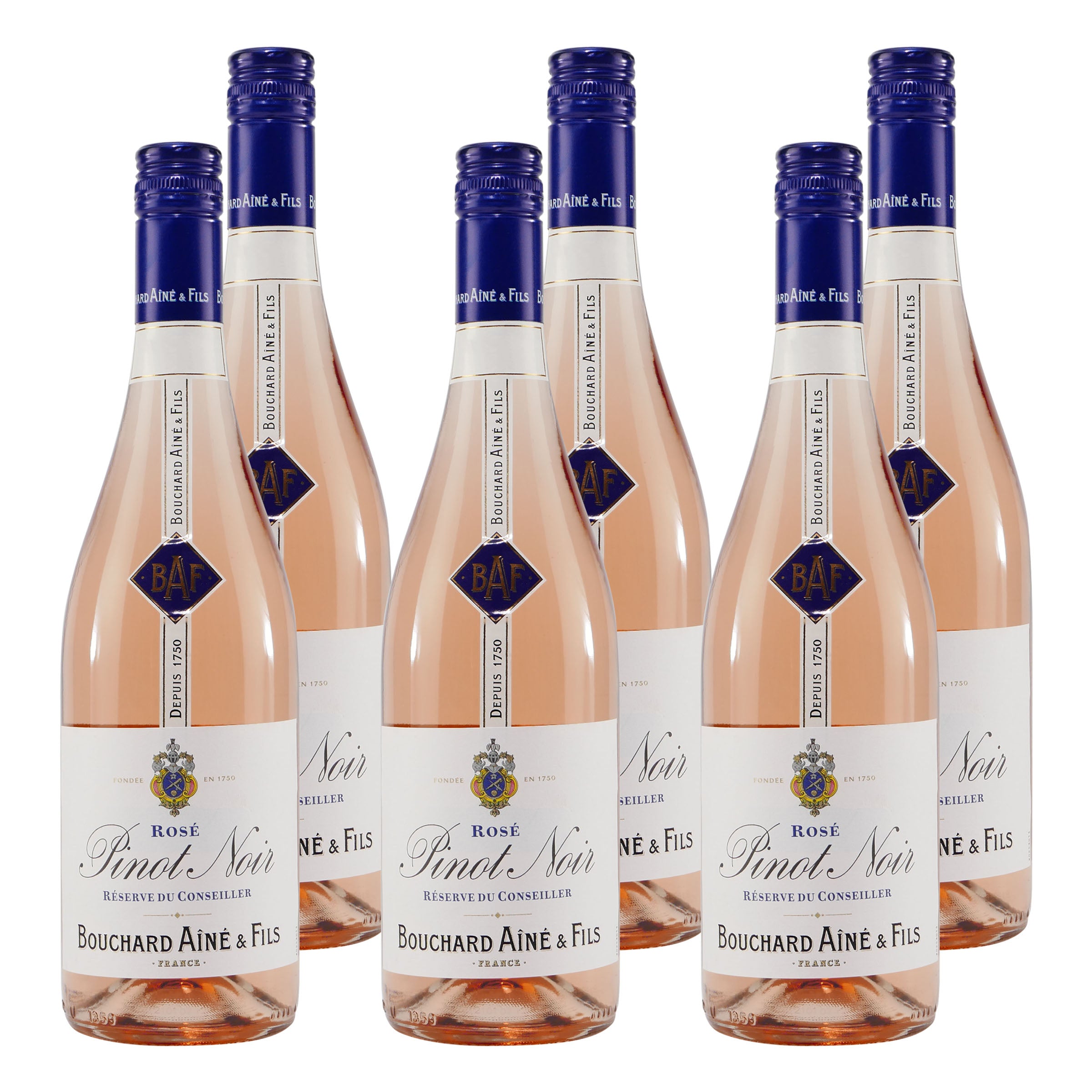 Bouchard Aîné & Fils Pinot Noir Rosé -trocken- (6 x 0,75L)