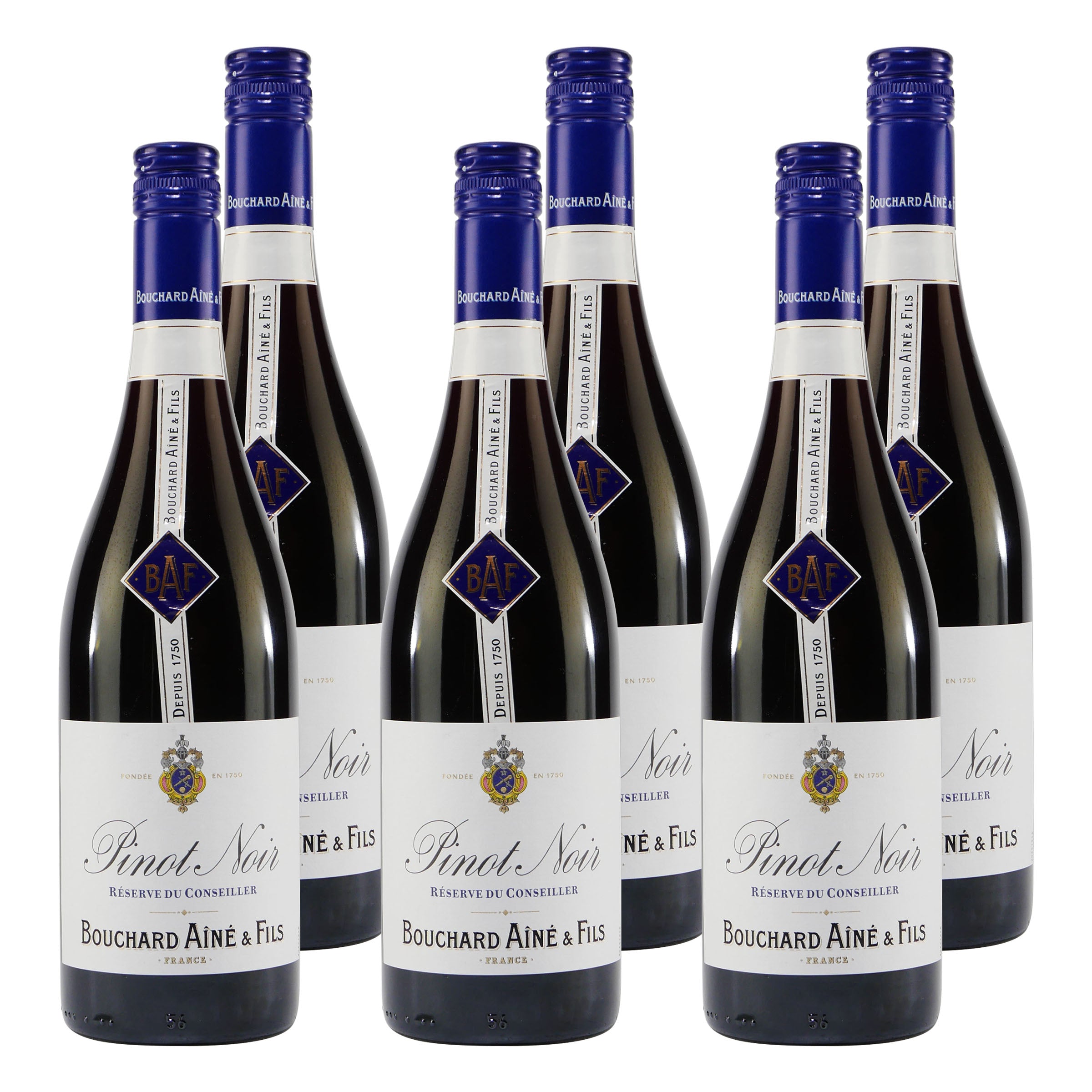 Bouchard Aîné & Fils Pinot Noir -trocken- (6 x 0,75L)