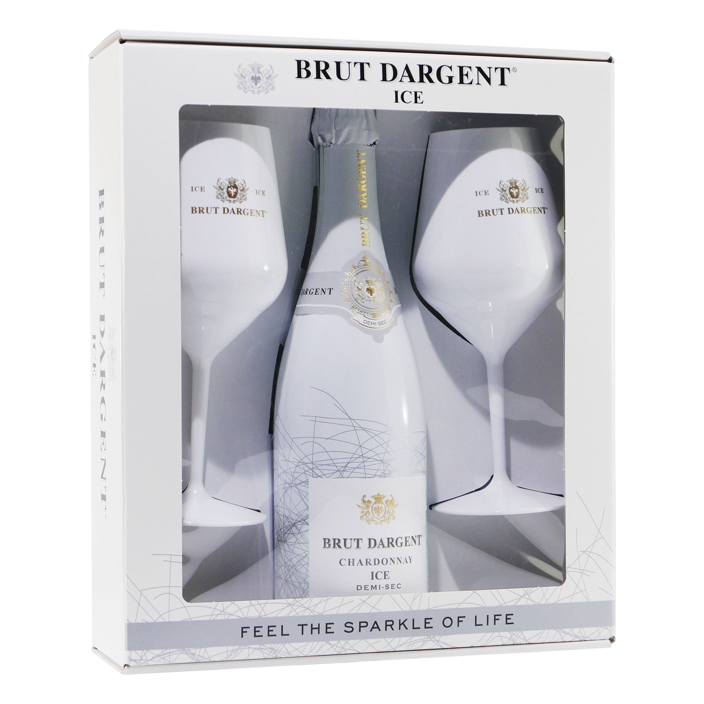 Brut Dargent Chardonnay Ice - Geschenkpackung