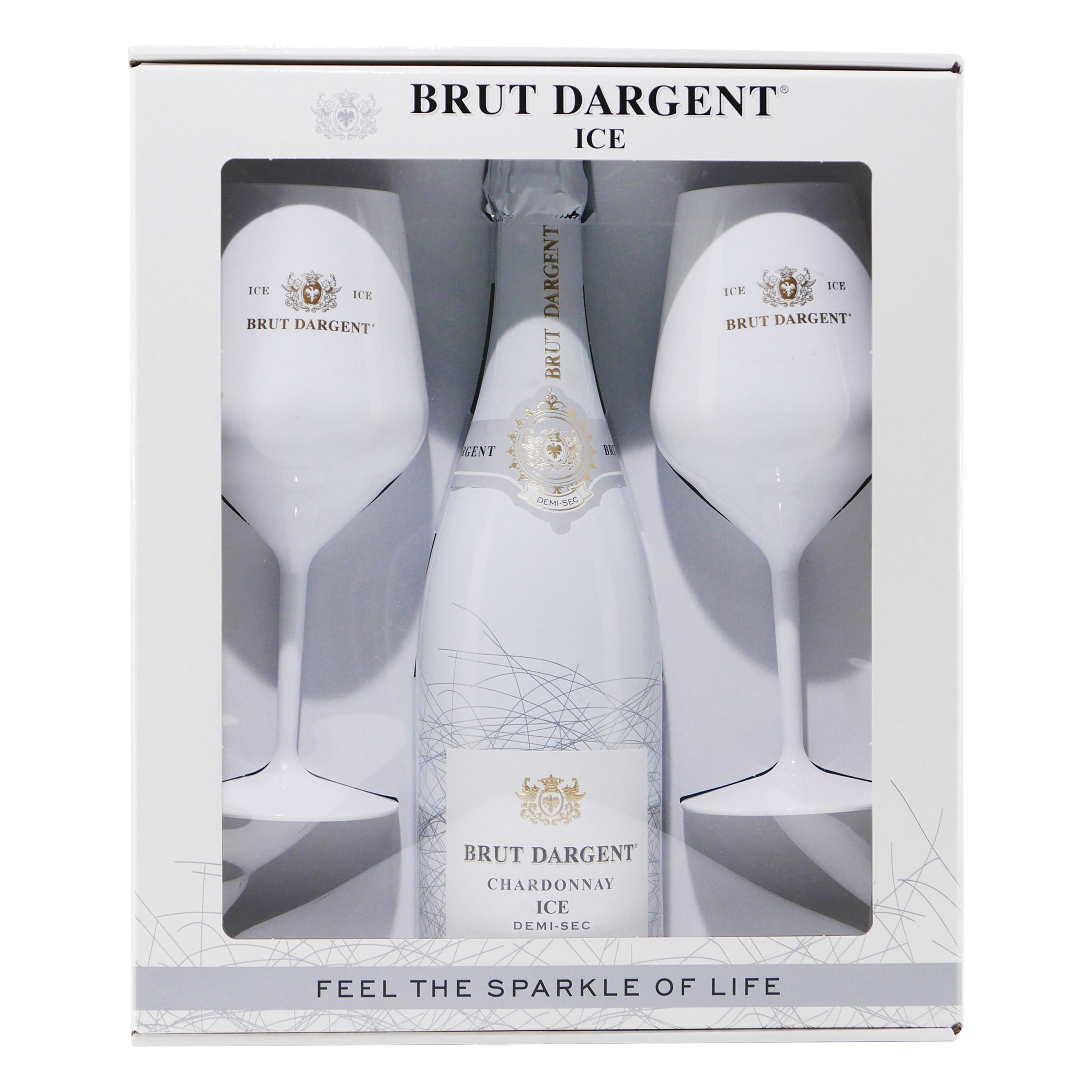 Brut Dargent Chardonnay Ice - Geschenkpackung