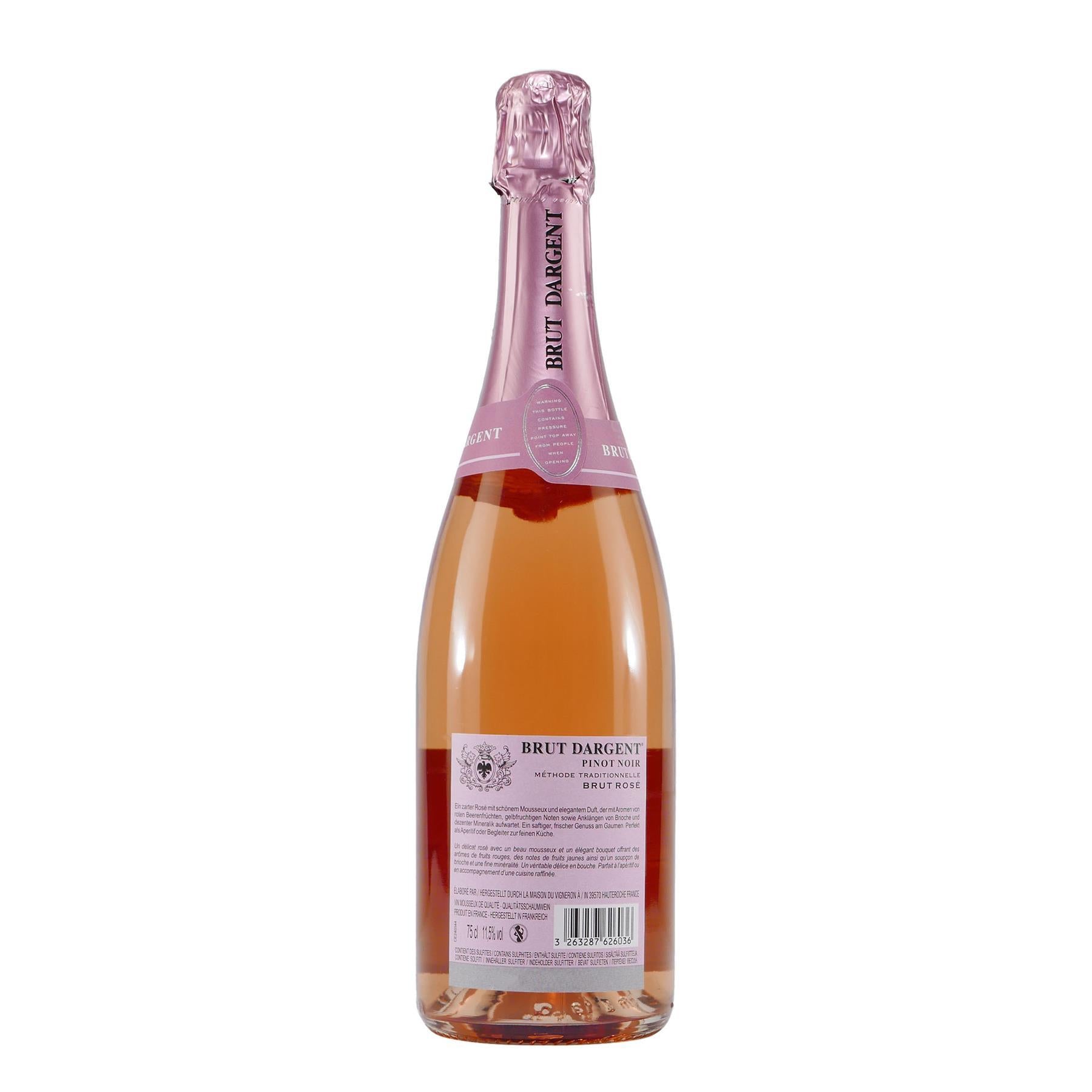 Brut Dargent Pinot Noir Brut Rosé