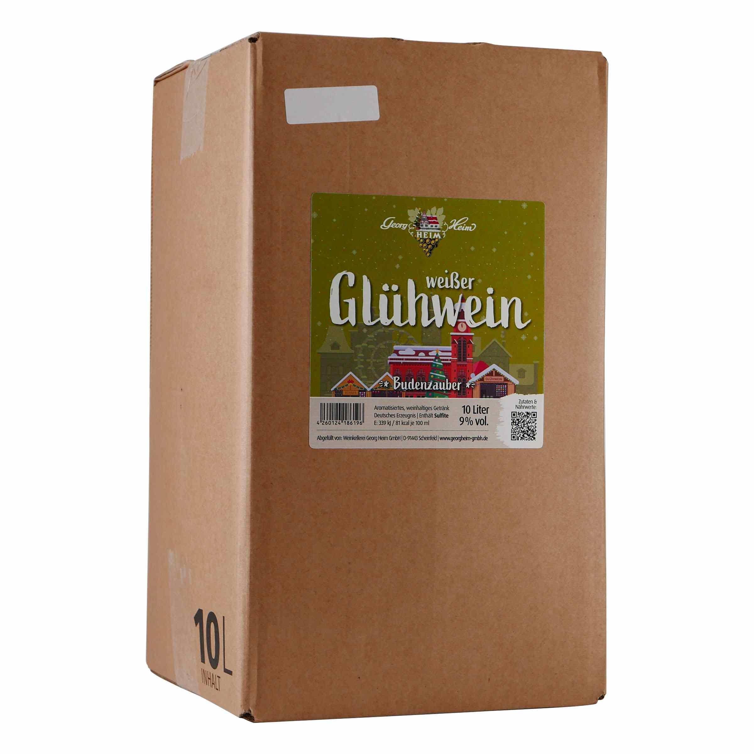Budenzauber Weißer Glühwein 10L BIB
