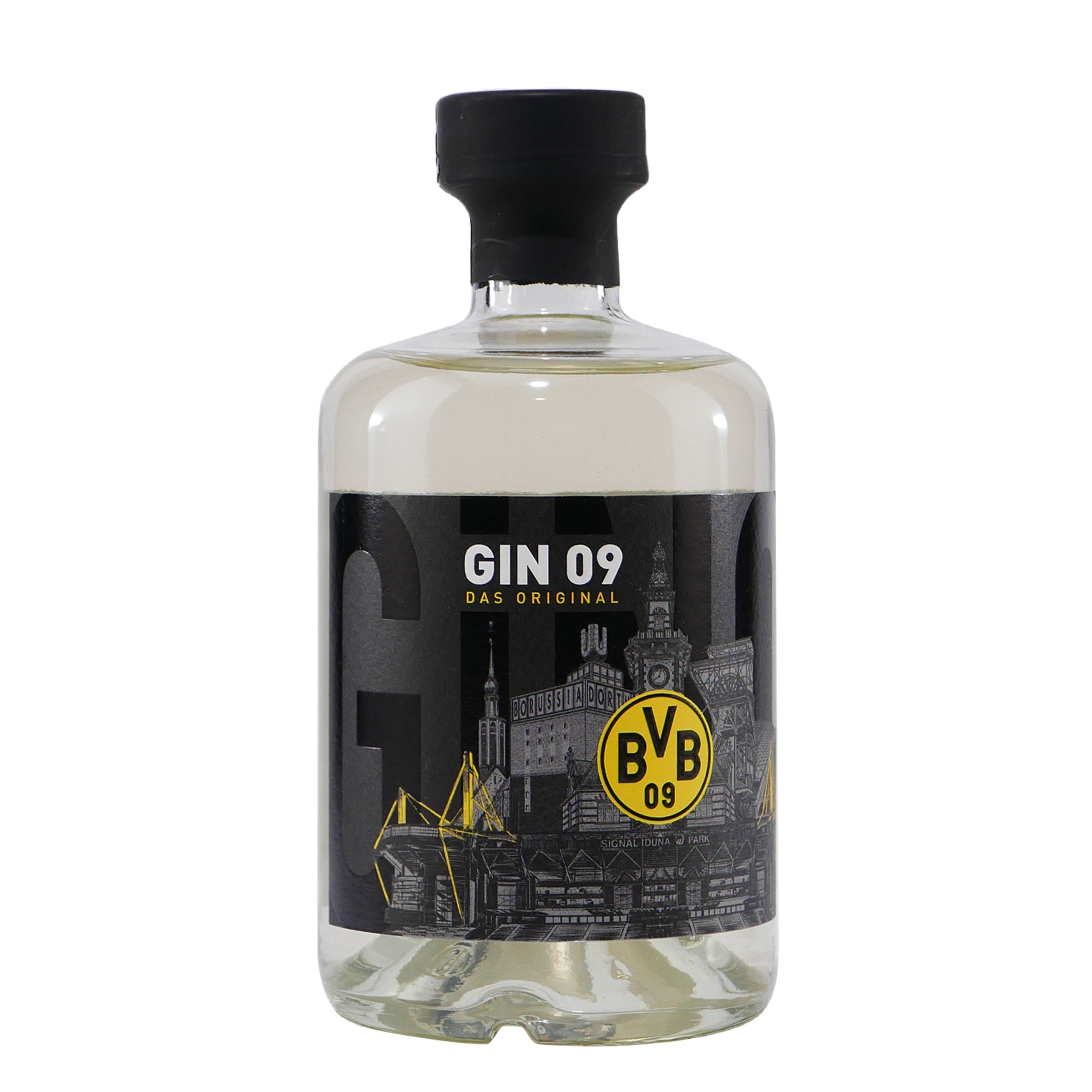 BVB Gin 09 -Das Original- mit Geschenk-Holzkiste