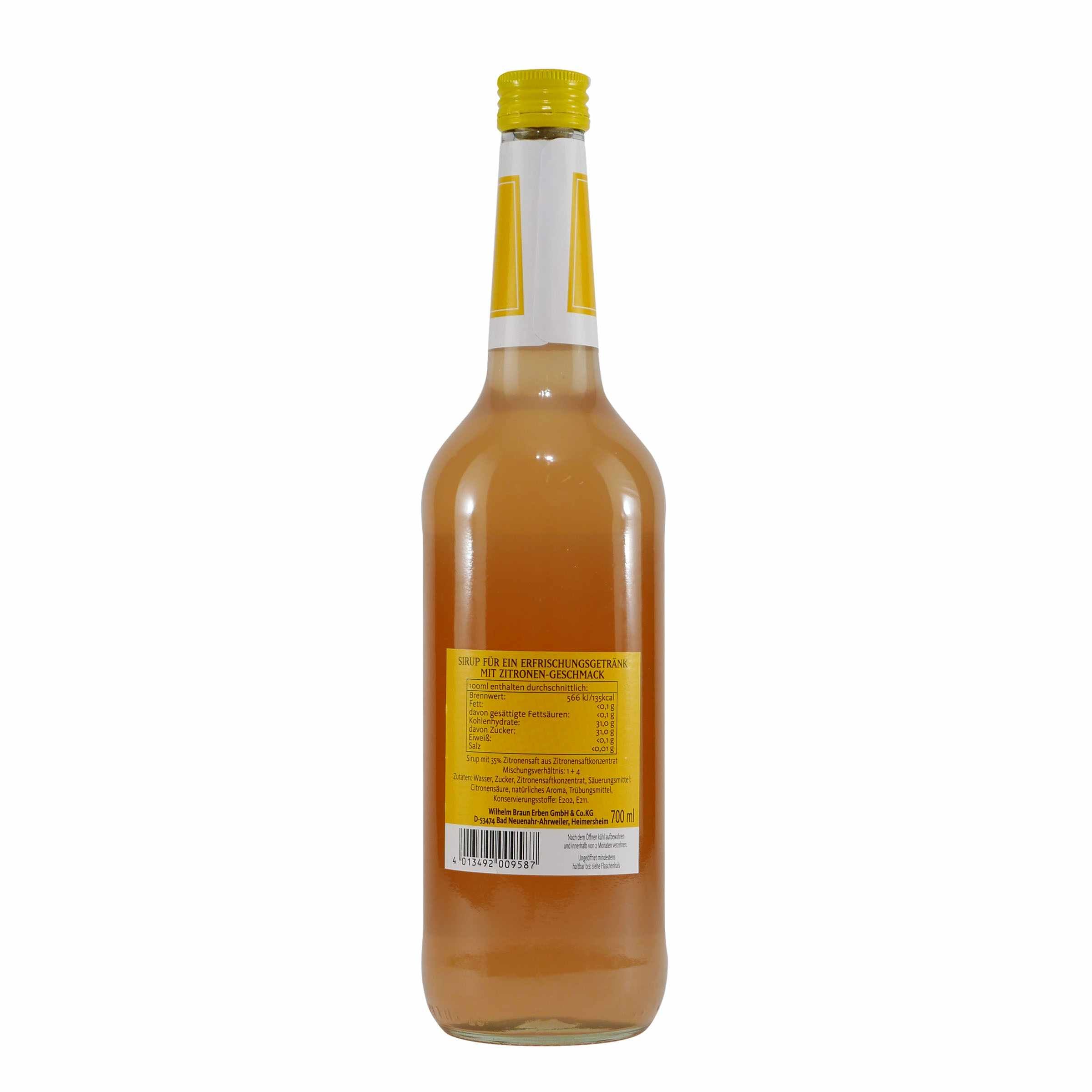 Cabo Bay Lemon Squash Syrup