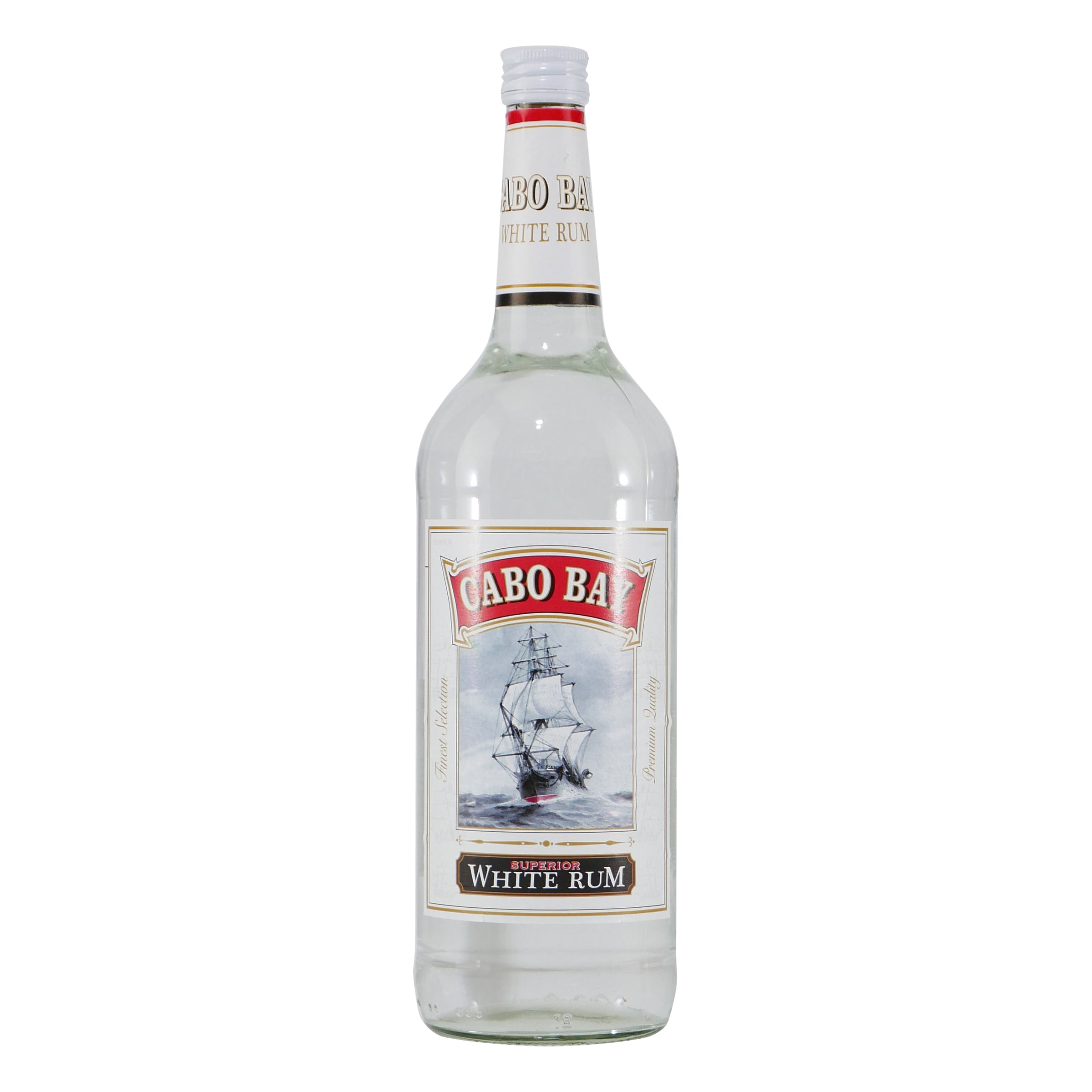 Cabo Bay White Rum mit Geschenk-Holzkiste