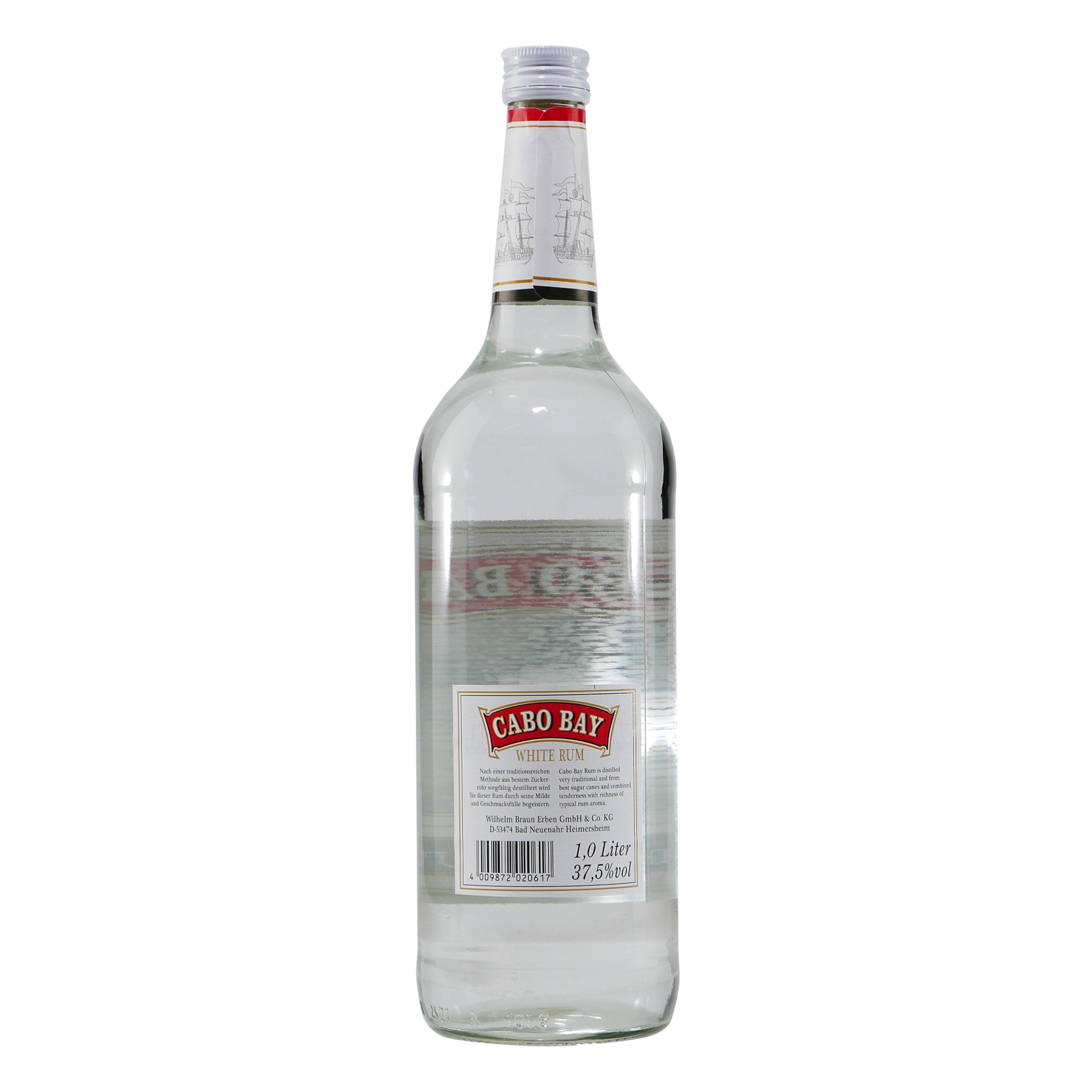 Cabo Bay White Rum (6 x 1,0L)