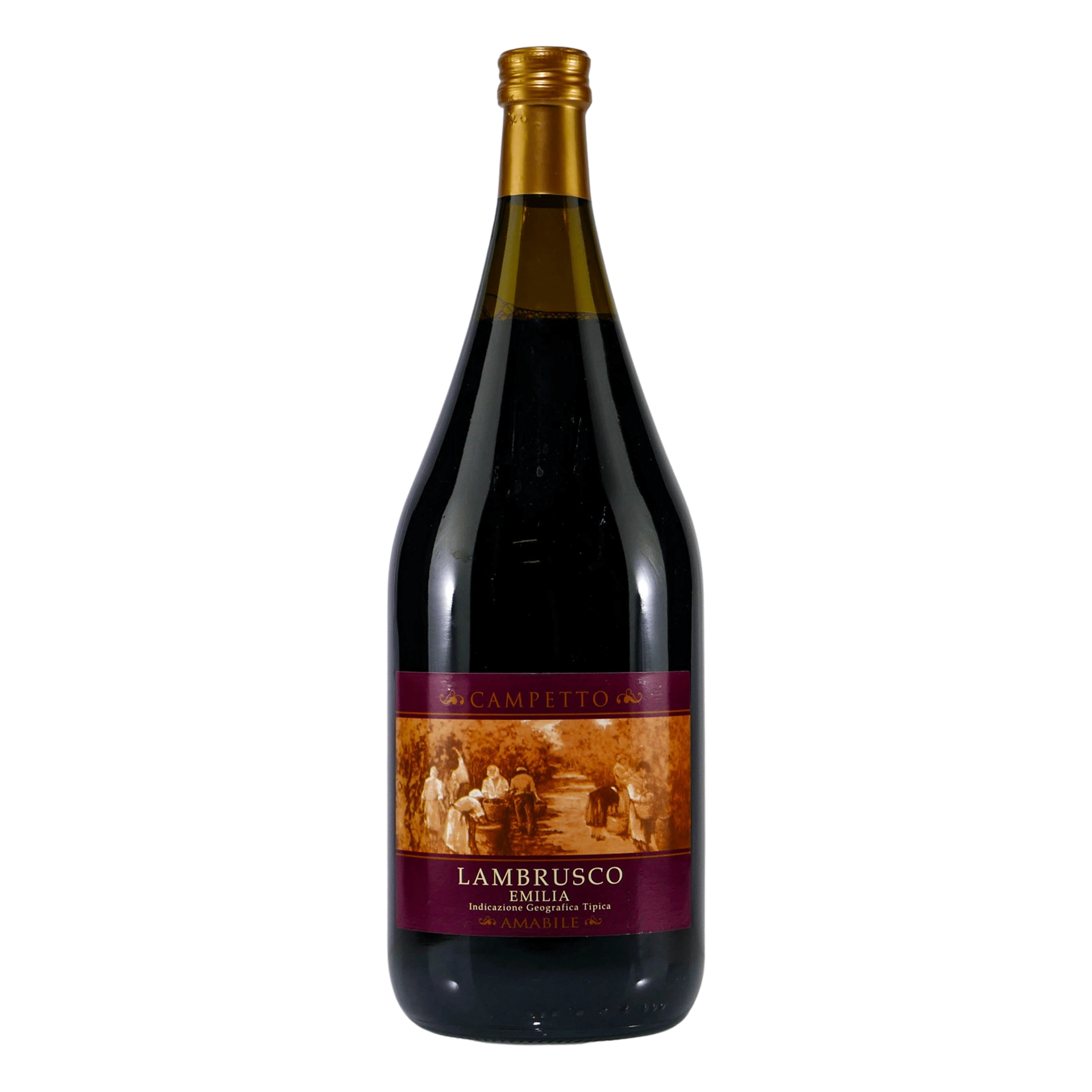 Campetto Lambrusco -halbtrocken- (6 x 1,5L)