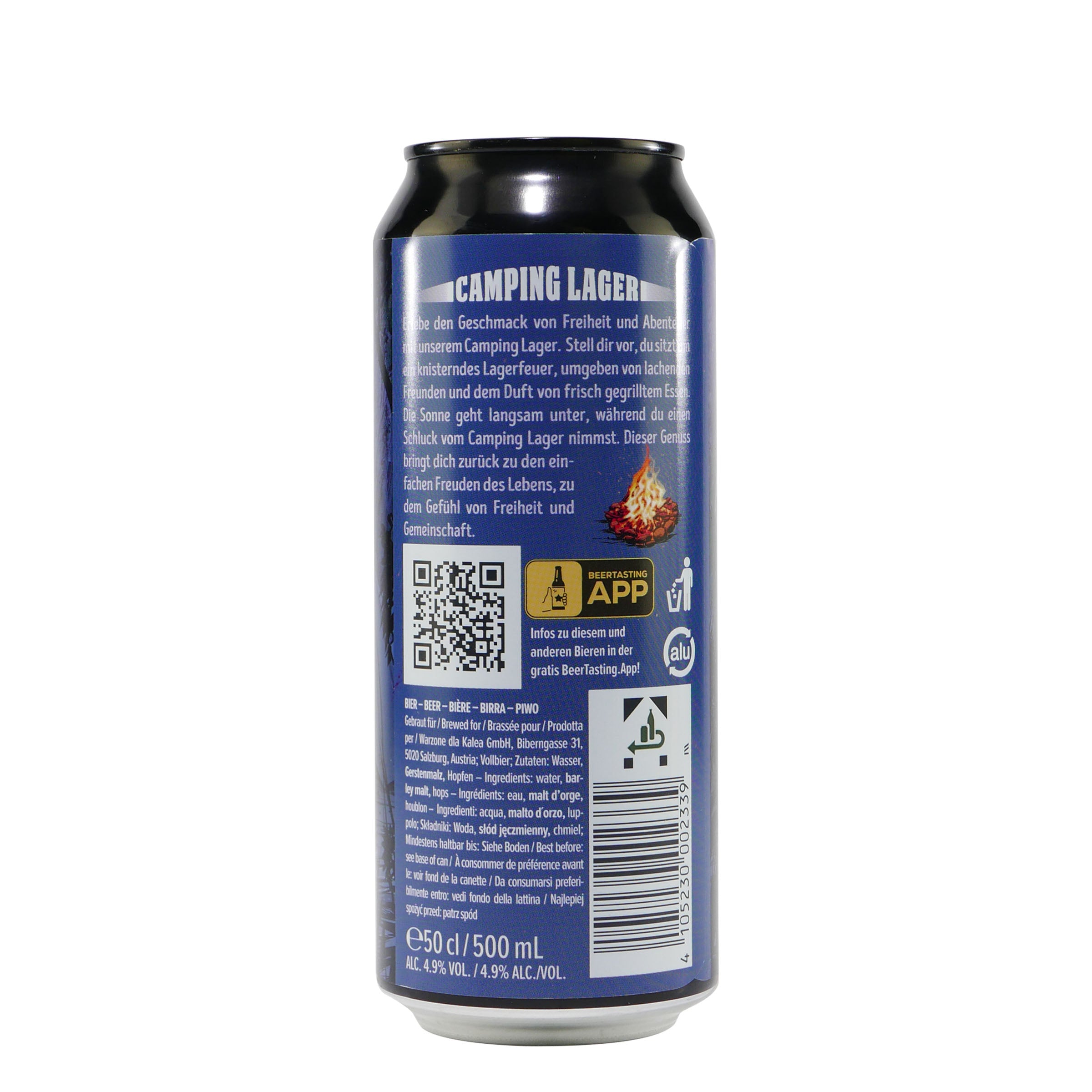 Original Camping Lager Bier (24 x 0,5L)