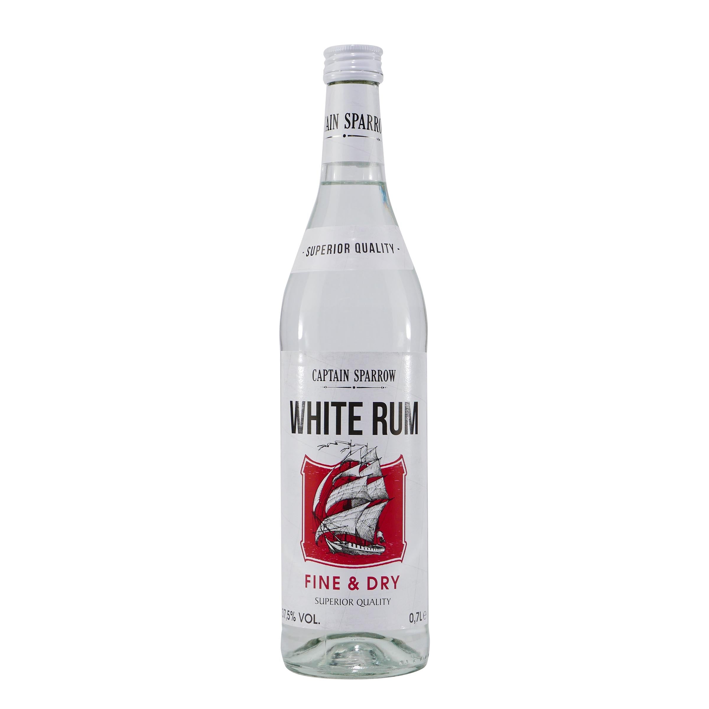 Captain Sparrow White Rum (6 x 0,7L)