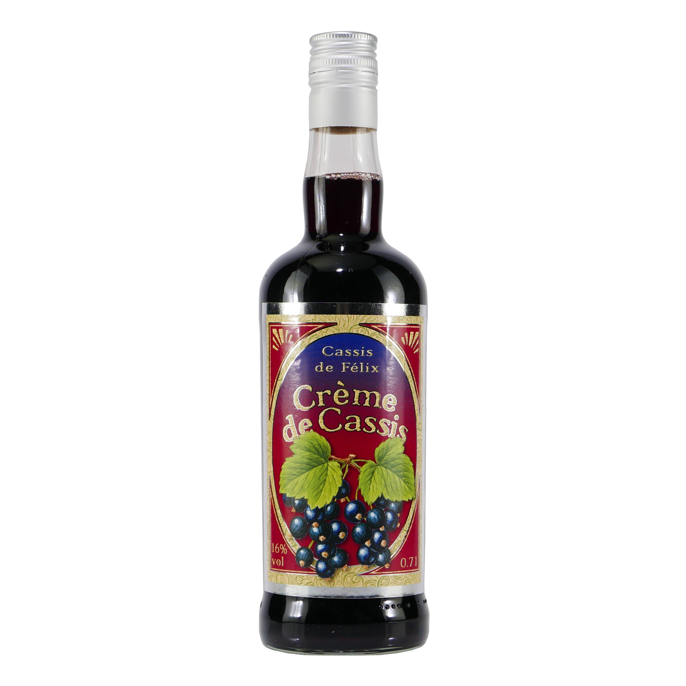 Rauter Créme de Cassis Likör (6 x 0,7L)