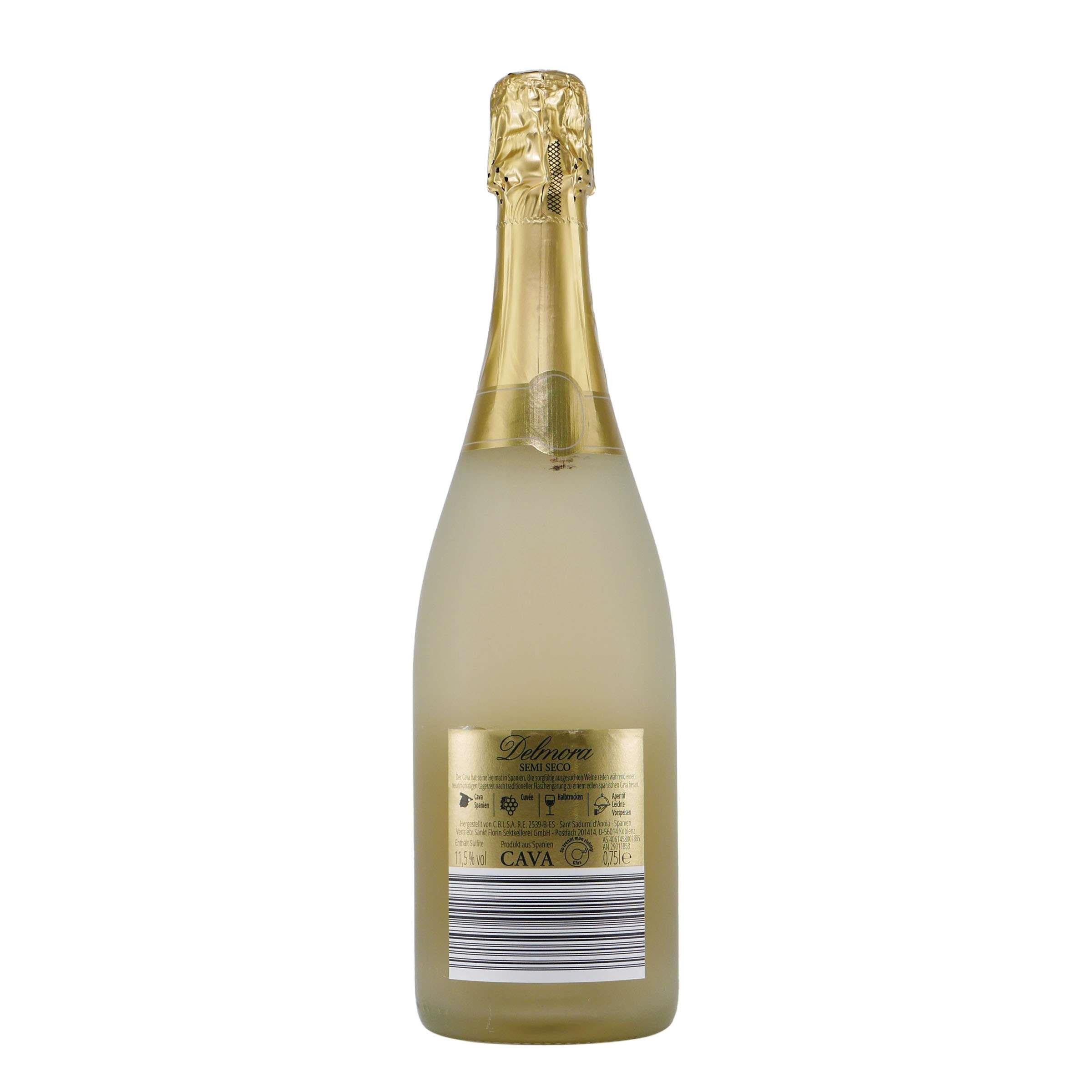 Cava Delmora Sekt -halbtrocken-