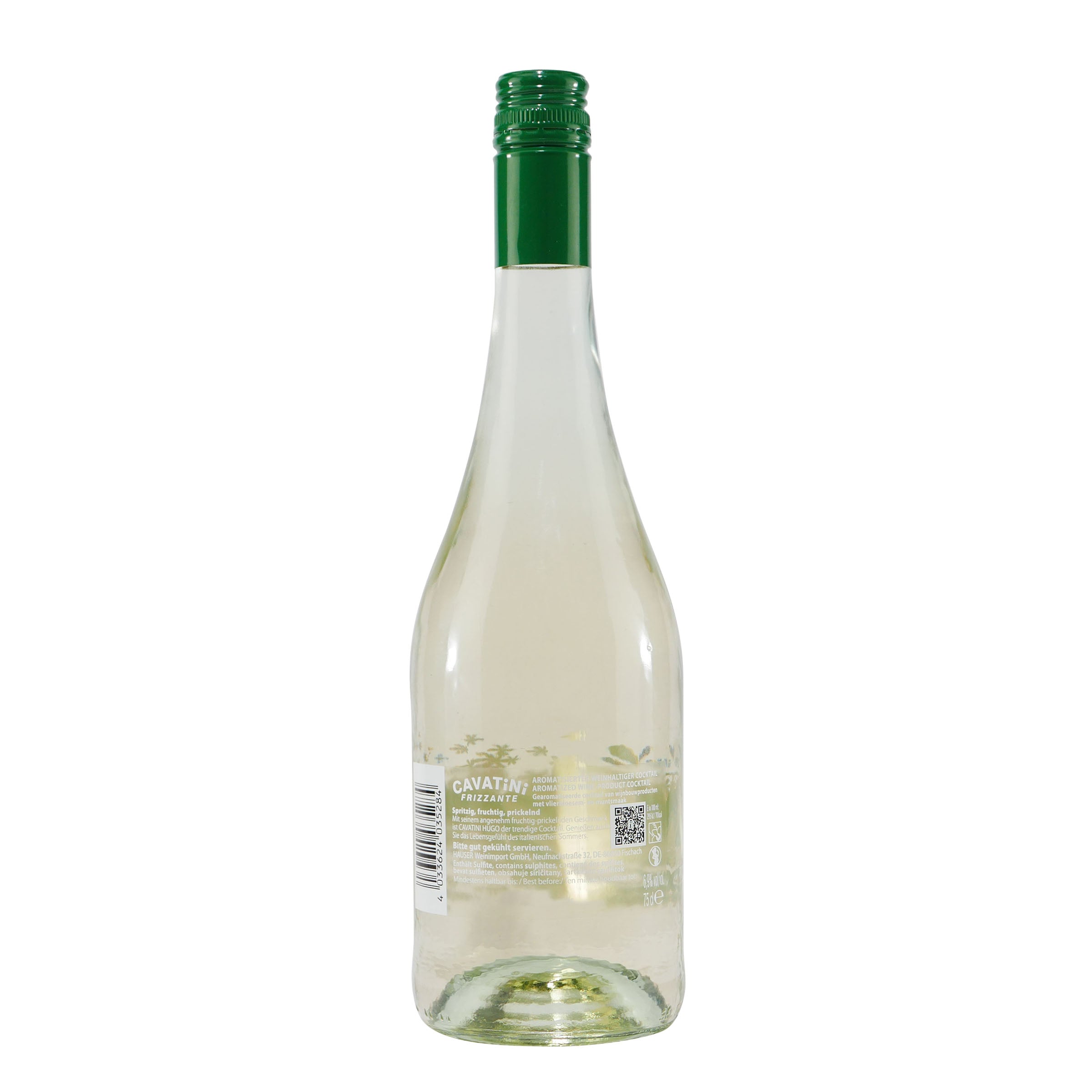 Cavatini Hugo Frizzante Cocktail (6 x 0,75L)